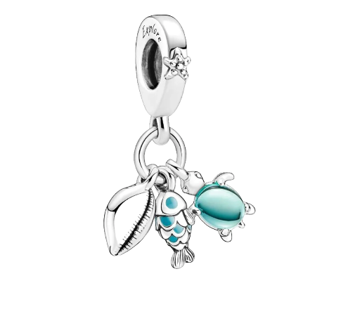 CHARM TRIPLE MAR CON TORTUGA