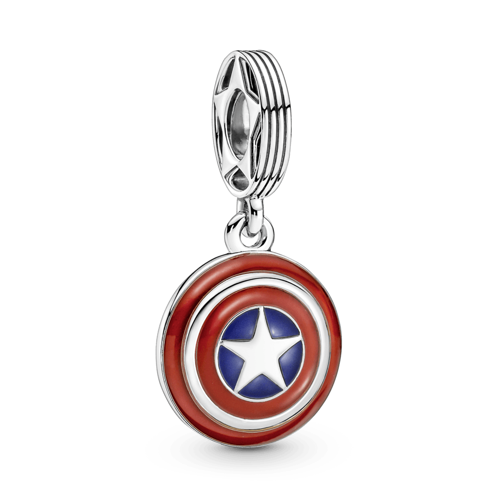 CHARM ESCUDO CAPITAN AMERICA