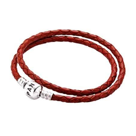 PULSERA DOBLE ROJA