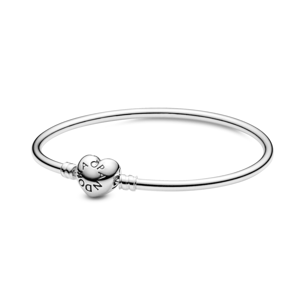 PULSERA CORAZÓN LISO RÍGIDA 