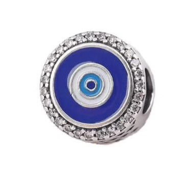 CHARM OJO TURCO CON ZIRCONIAS