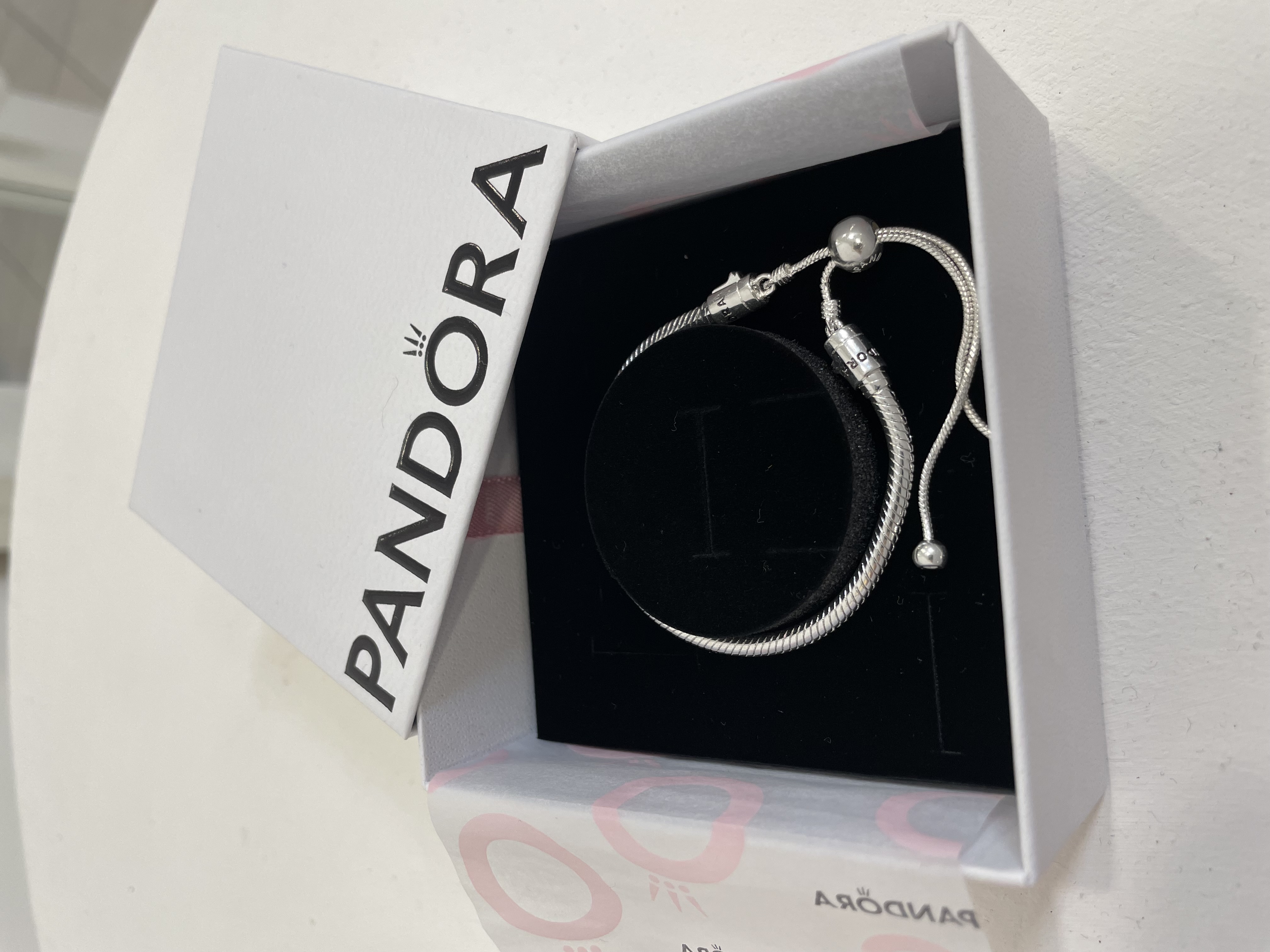 PULSERA DESLIZANTE AJUSTABLE PLATA