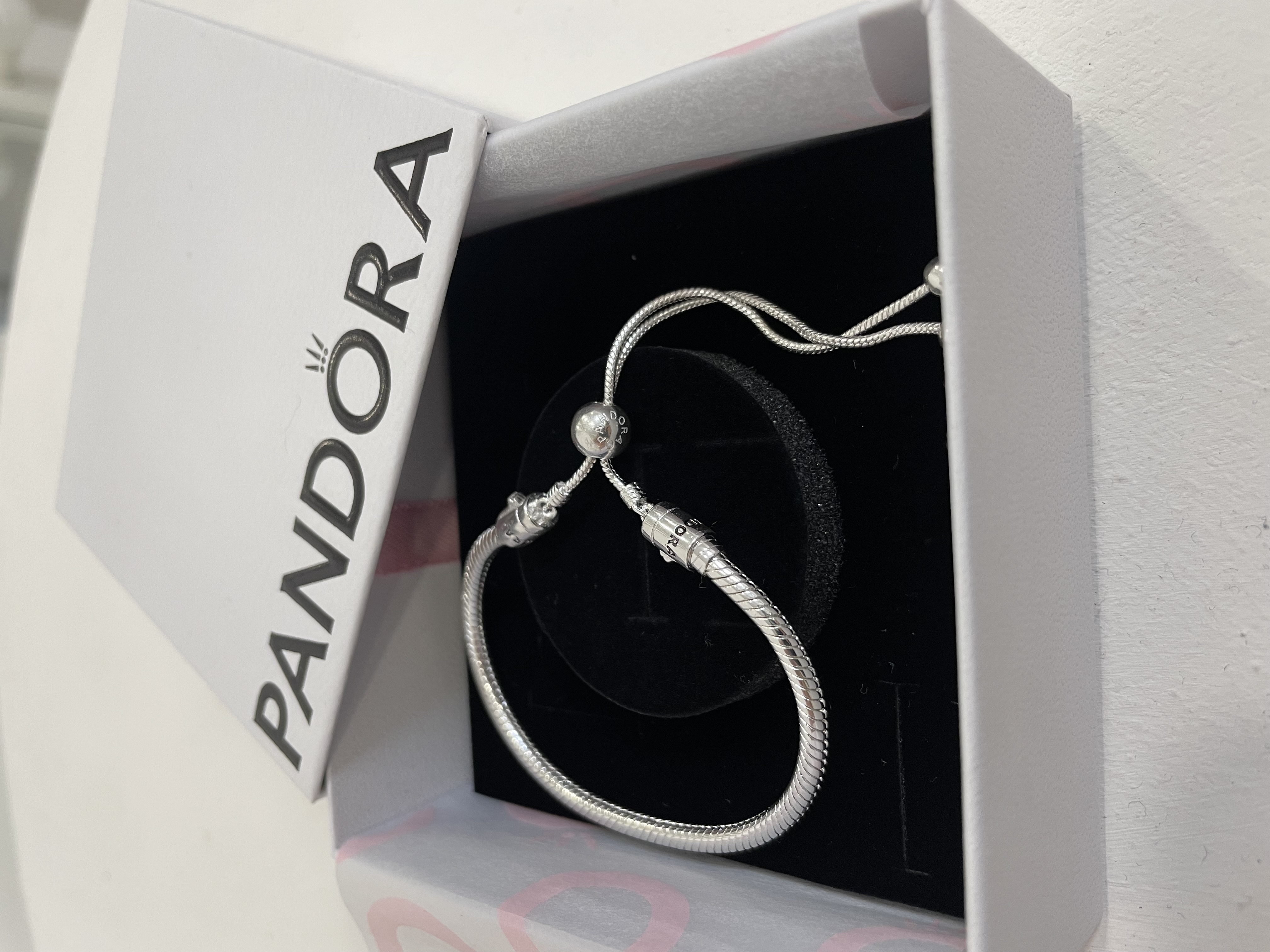 PULSERA DESLIZANTE AJUSTABLE PLATA
