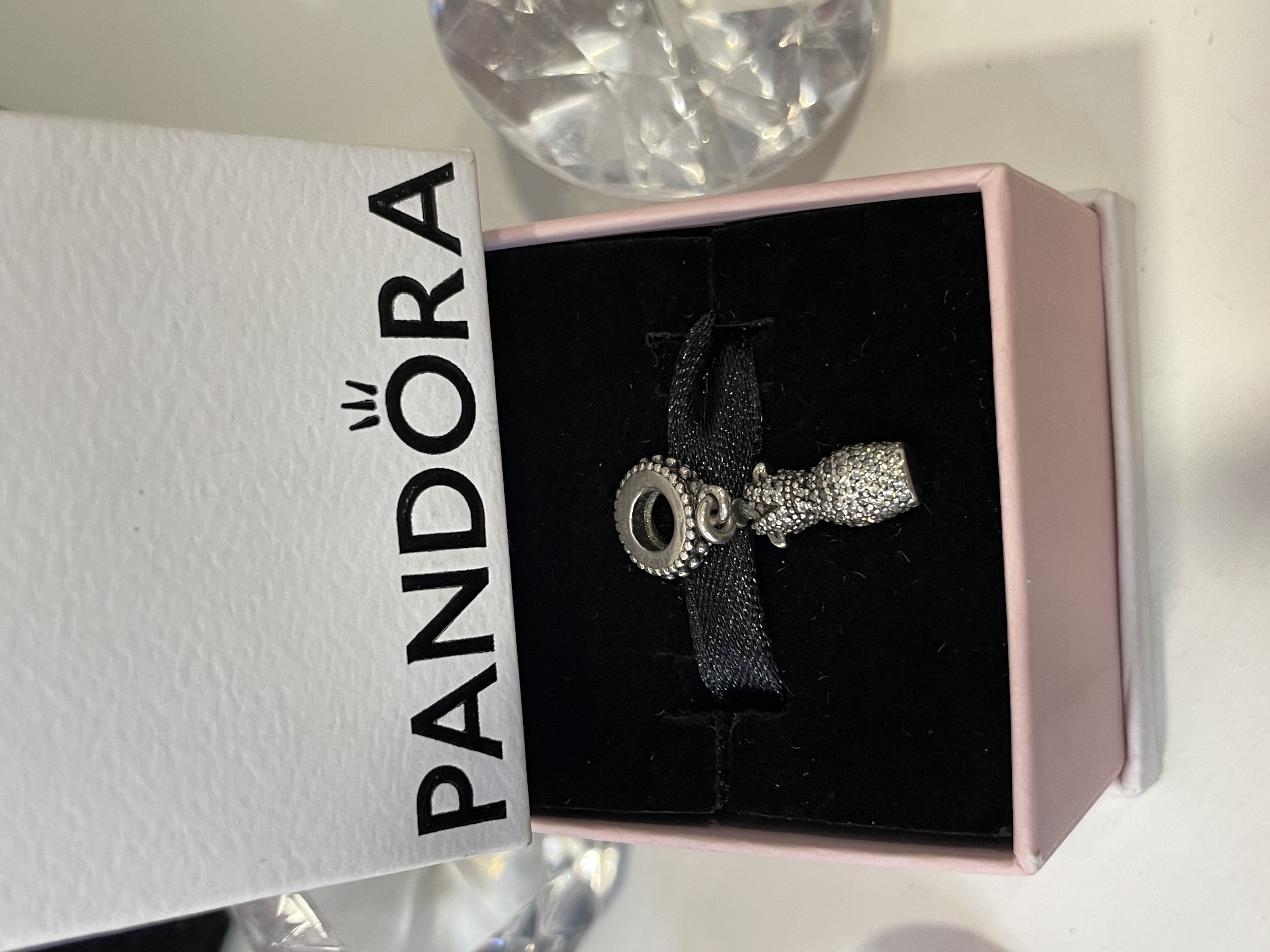 CHARM VESTIDO PLATA COLGANTE