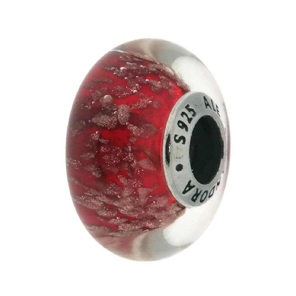 MURANO ROJO BURBUJAS