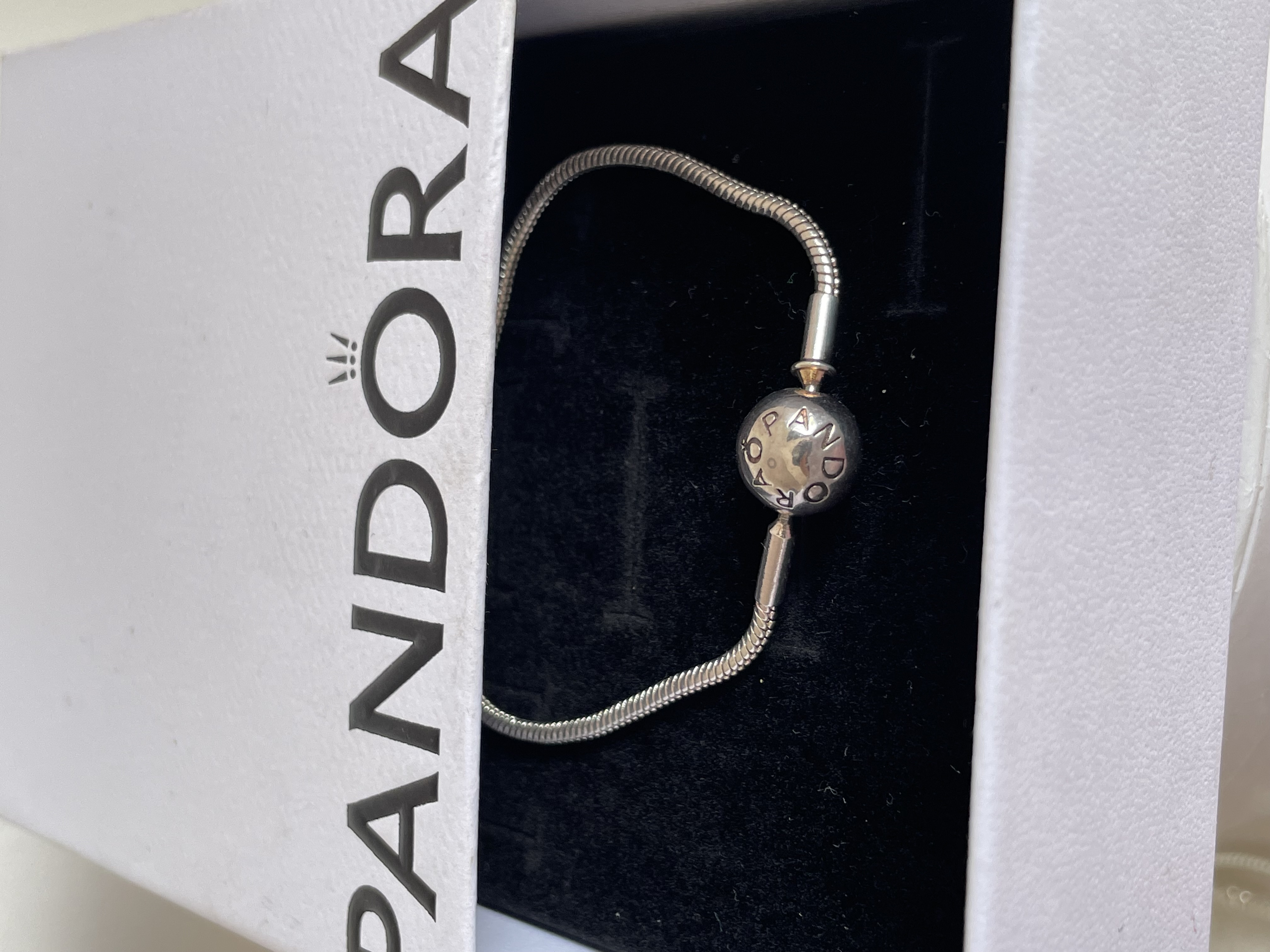 PULSERA BOLA PANDORA DELGADA