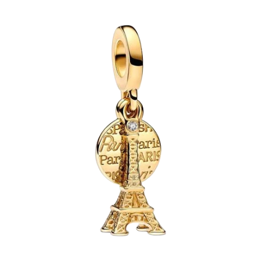 CHARM PARIS DORADO COLGANTE