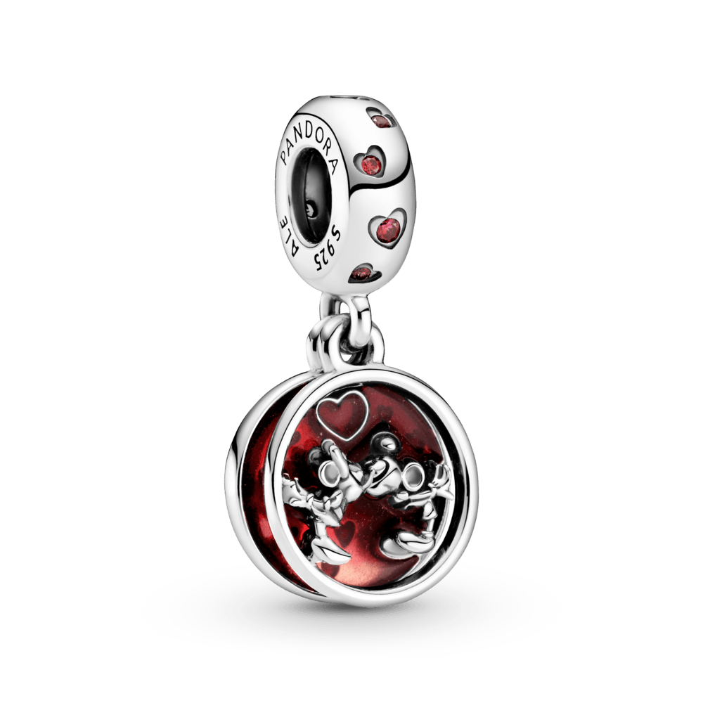 CHARM BESO MINNIE Y MICKEY