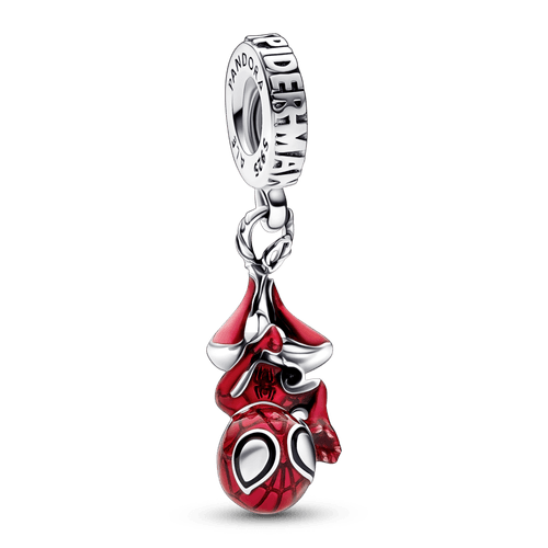 CHARM SPIDERMAN COLGANTE ROJO