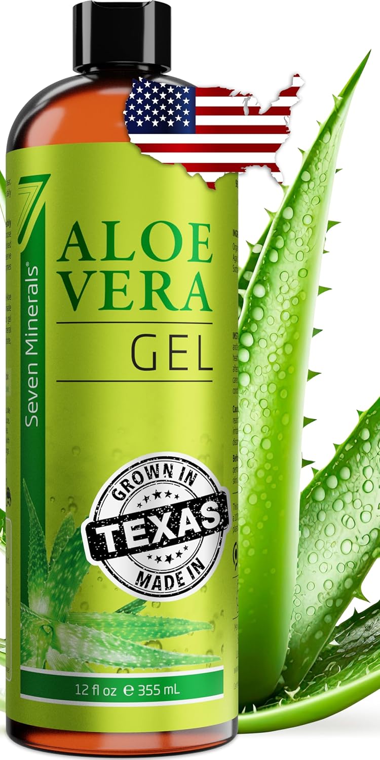 Organic Aloe Vera Gel - Seven Minerals