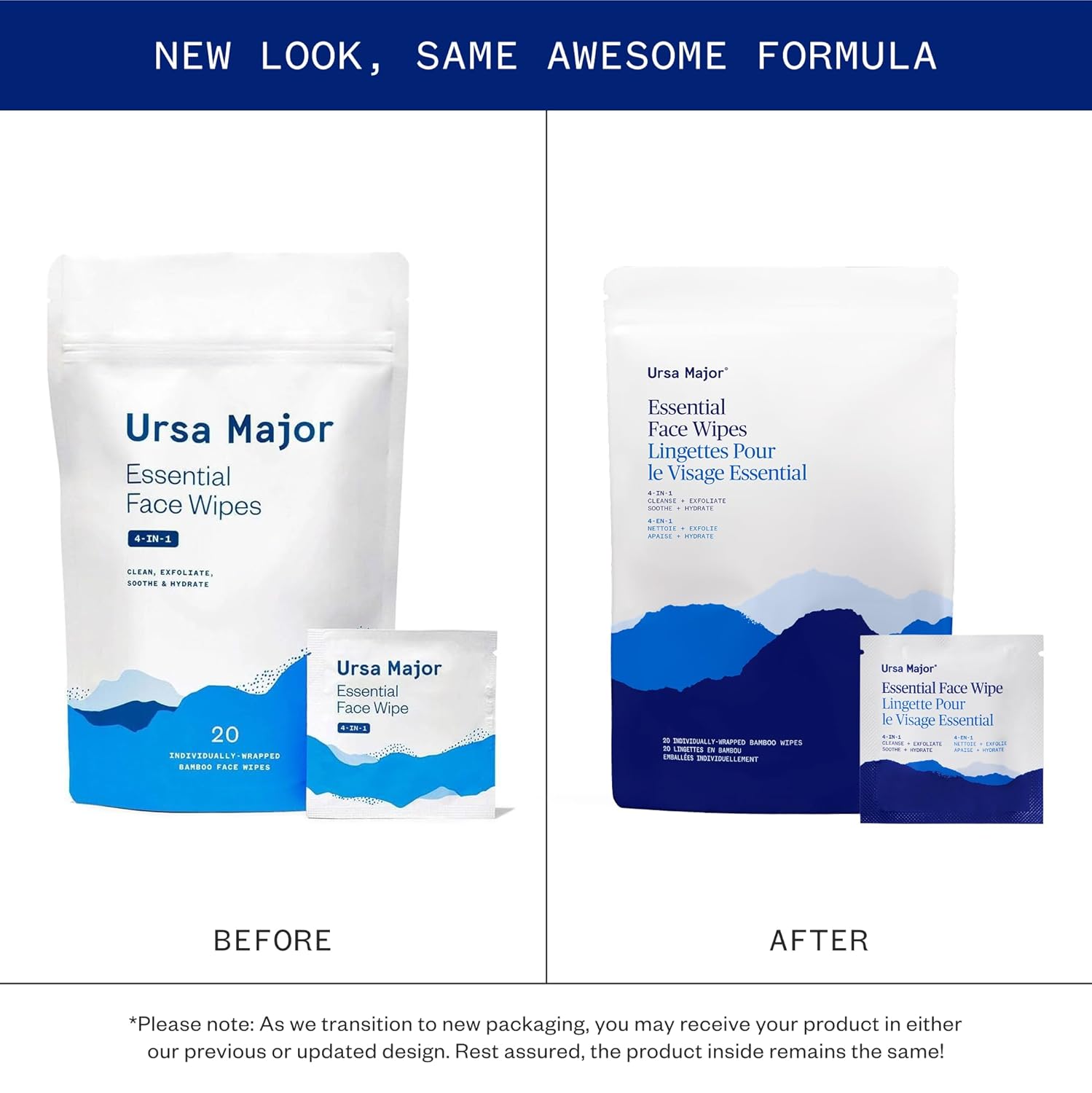 Essential Face Wipes - Ursa Major
