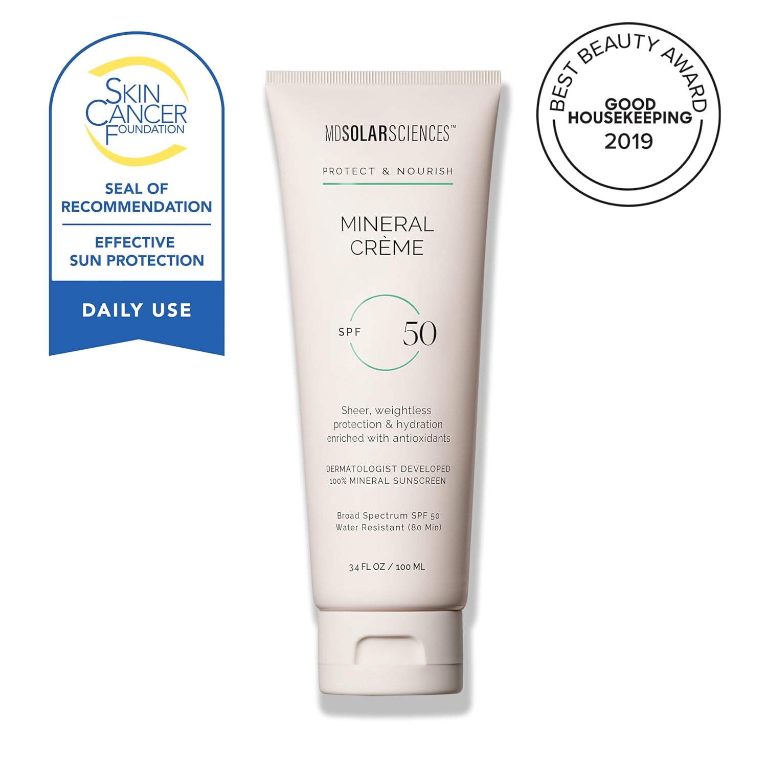 Mineral Crème Sunscreen SPF 50 - MDSolarSciences