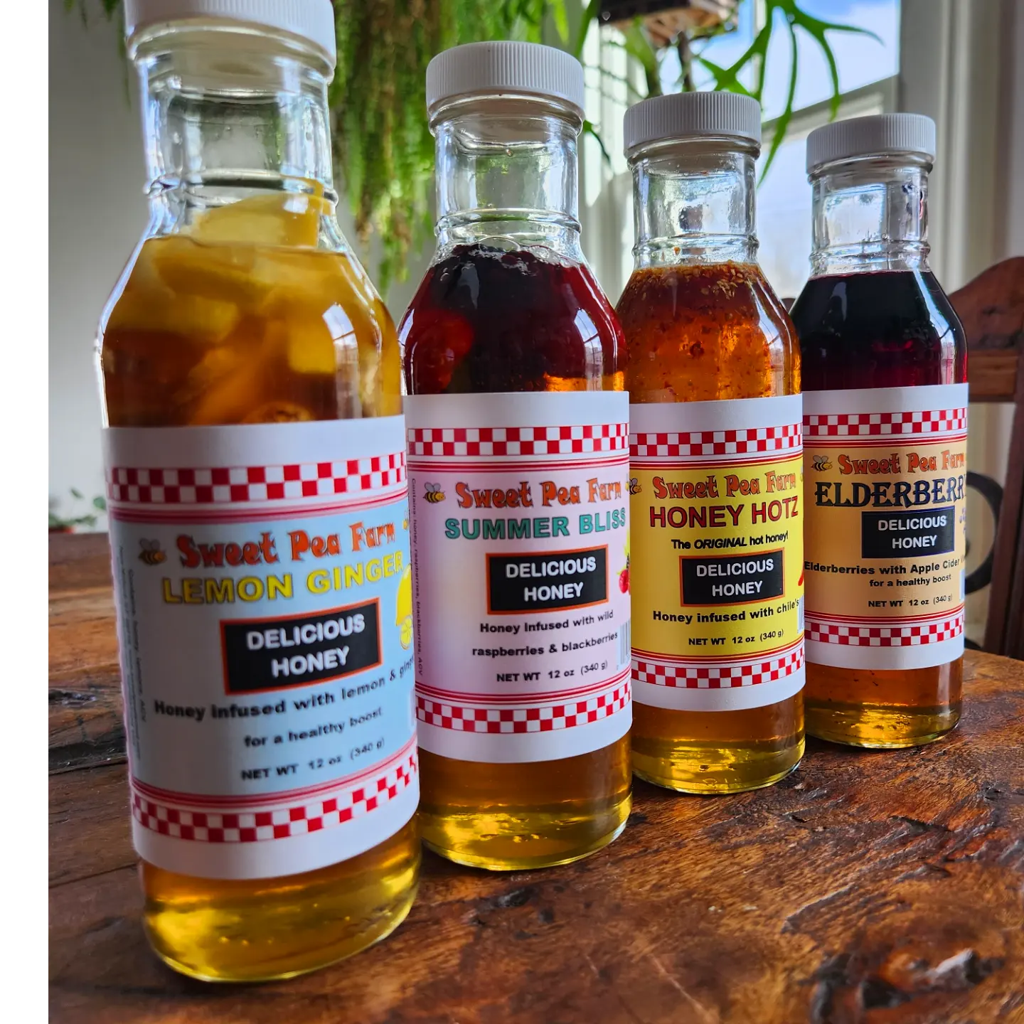 Razzberry infused Honey