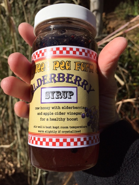 Elderberry Infused Honey