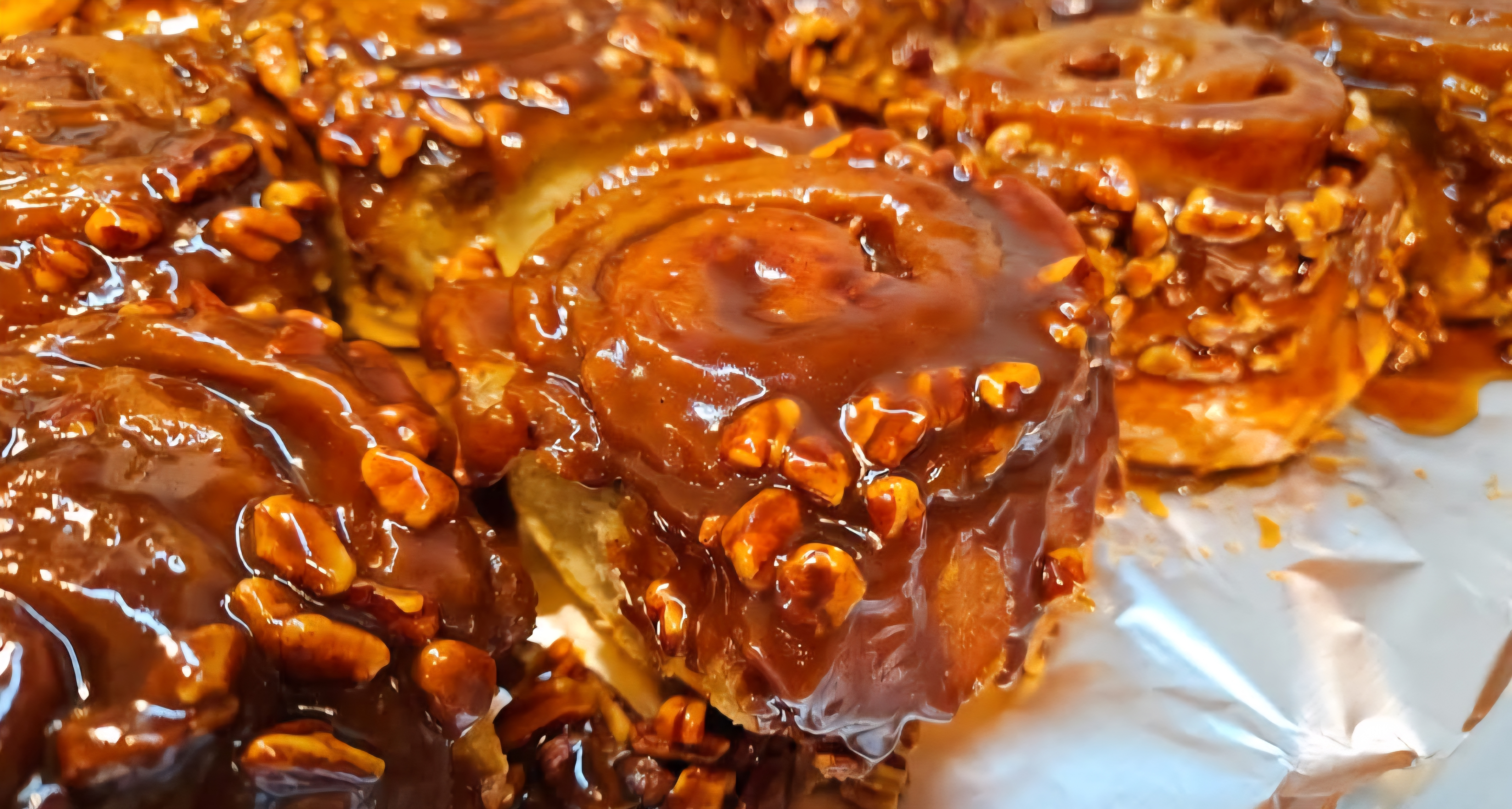 Salted Caramel Sticky Buns - Gluten Free