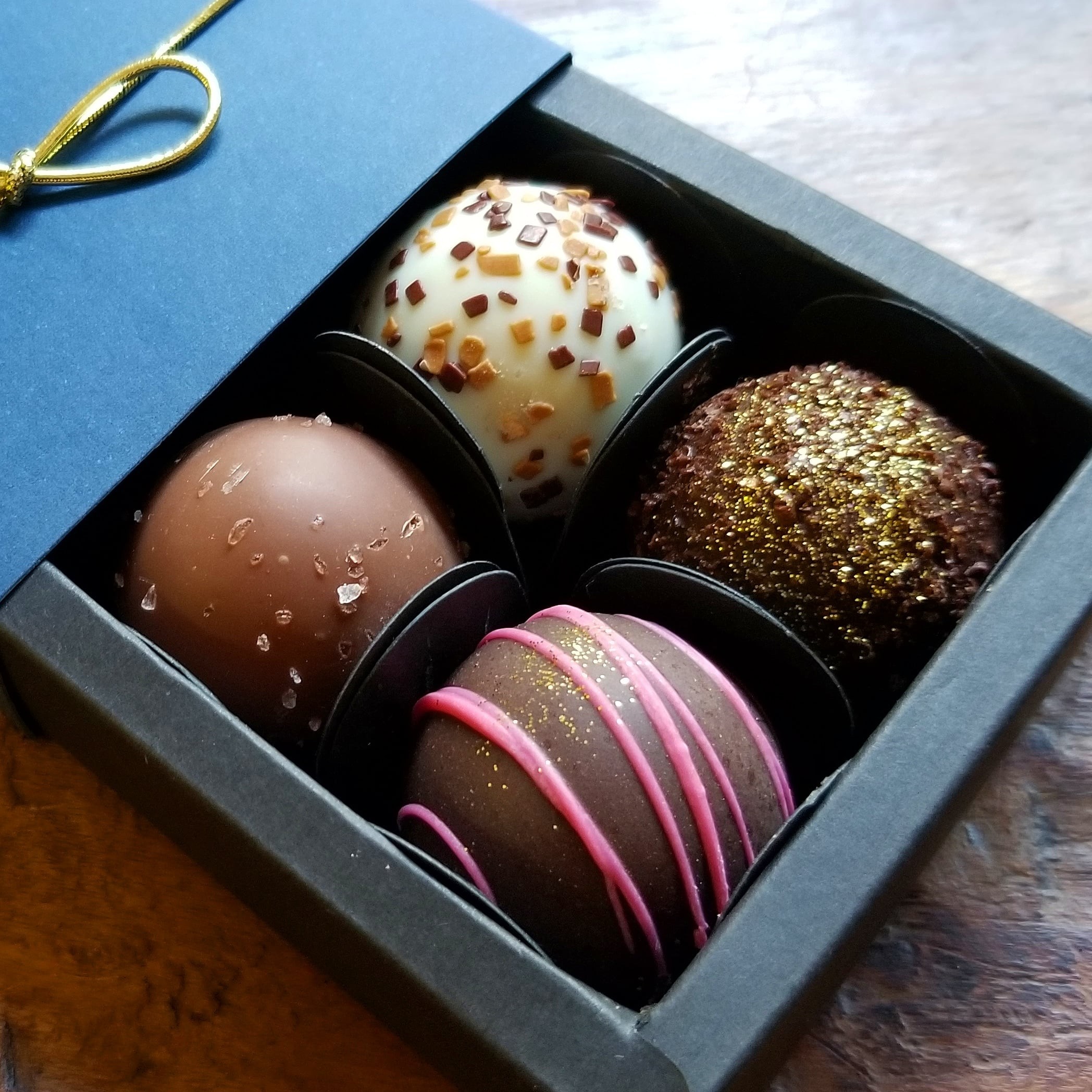 Assorted Gourmet Chocolate Truffles