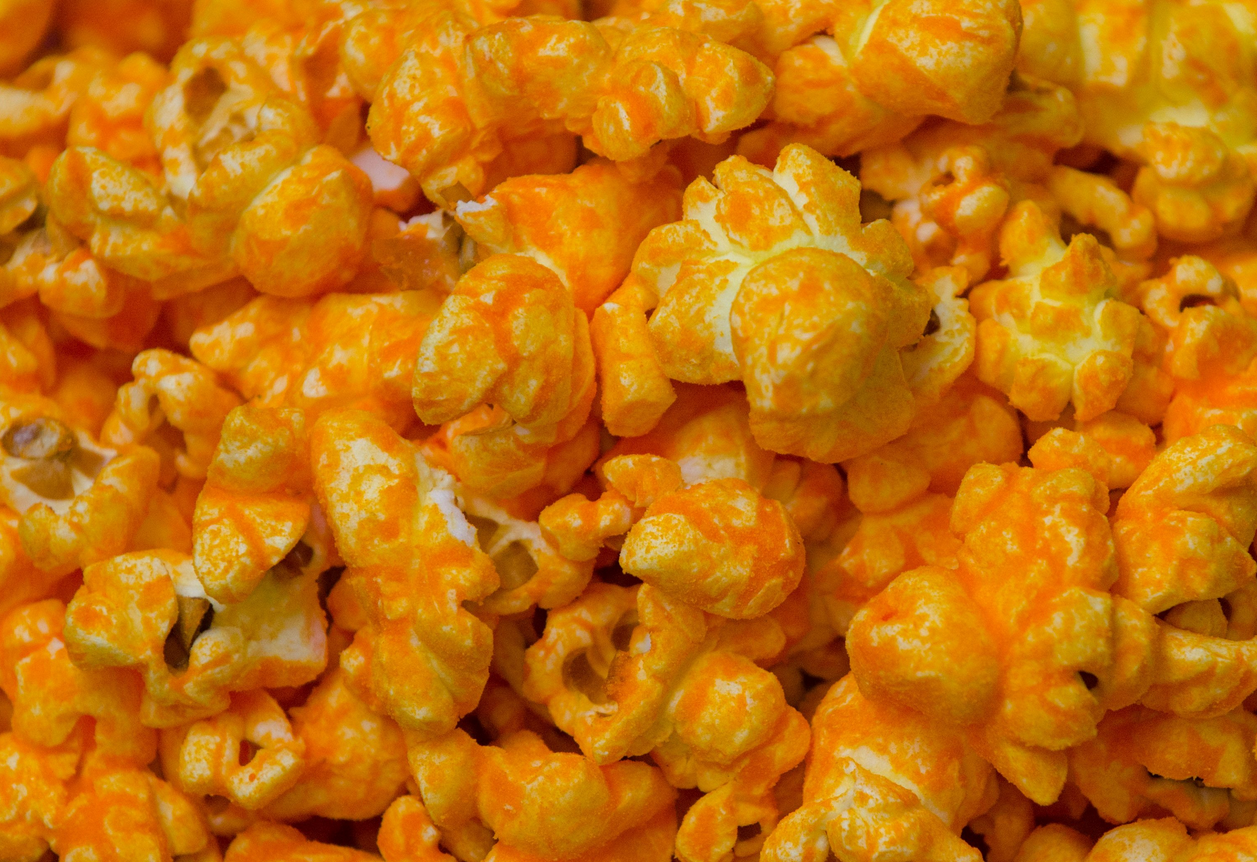Carolina Kicker Flamin' Cheddar Gourmet Popcorn