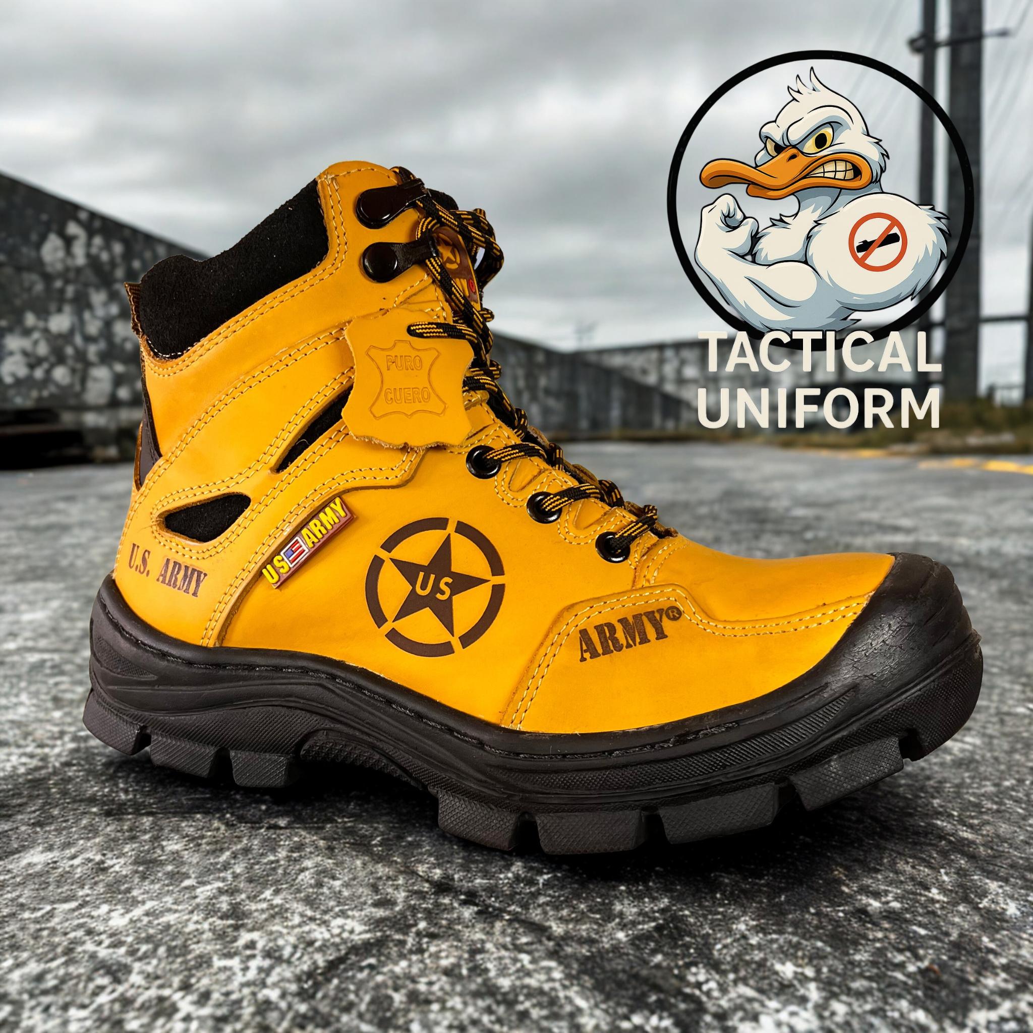 Borcegos de seguridad U.S ARMY  Amarillo