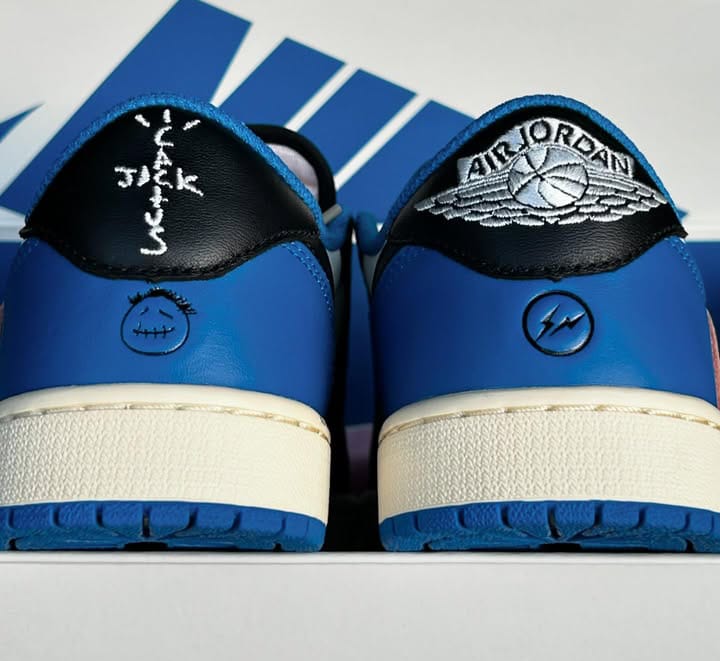 Zapatillas Air Jordan 1 Low Fragment Design x Travis Scott