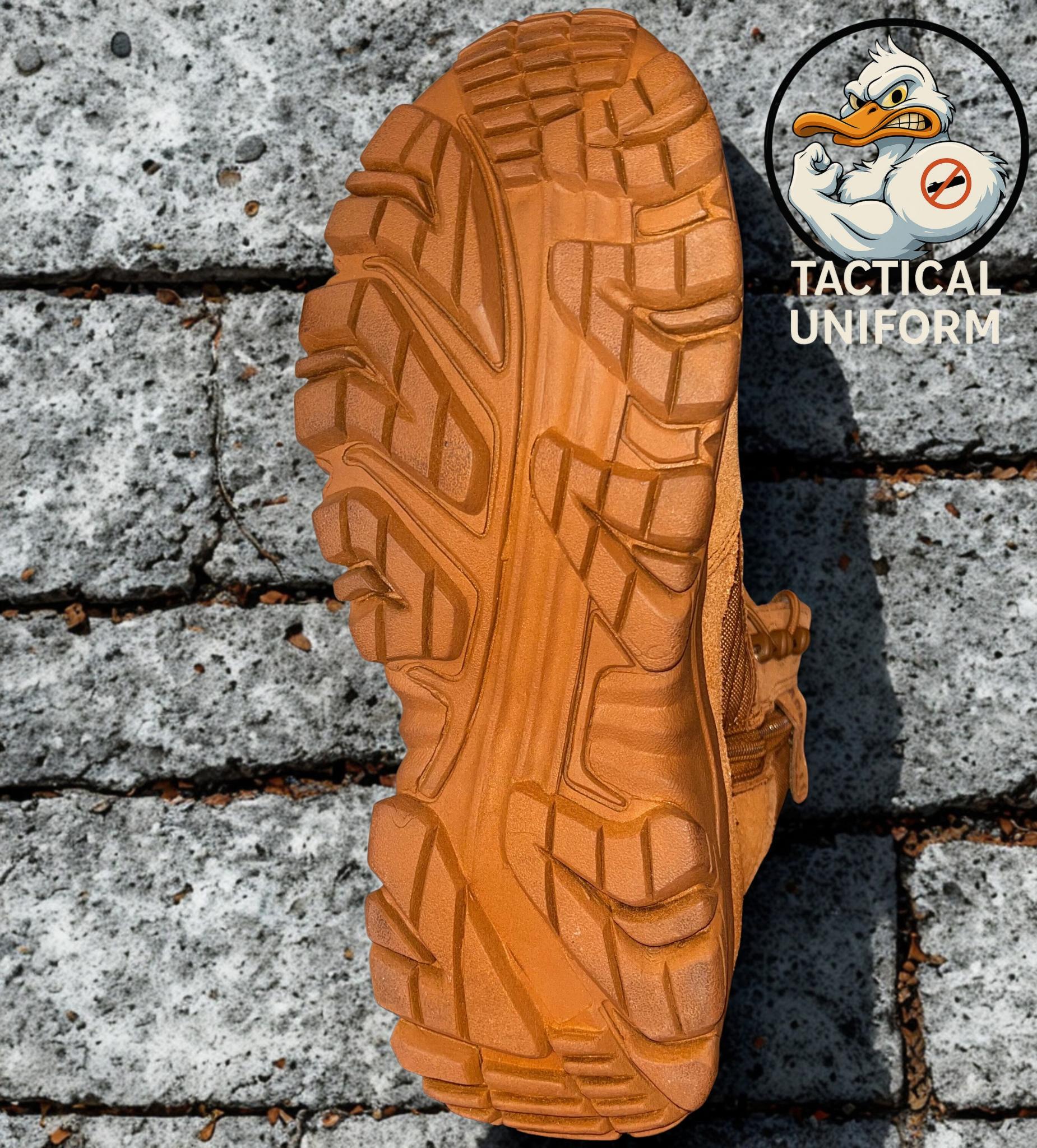 Bota ARMY confeccionado en cuero y cordura premium 