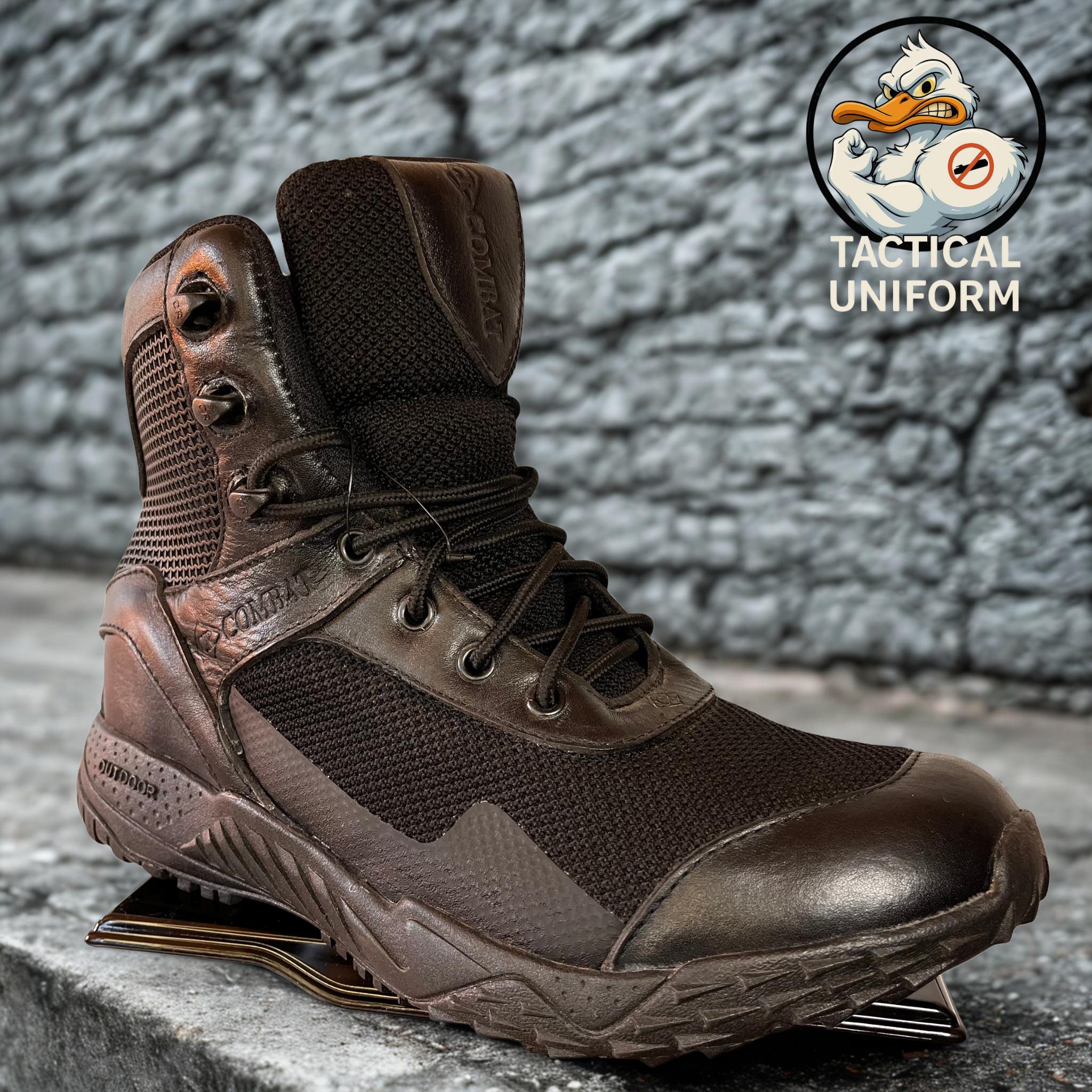 Bota COMBAT  Caña recubierta