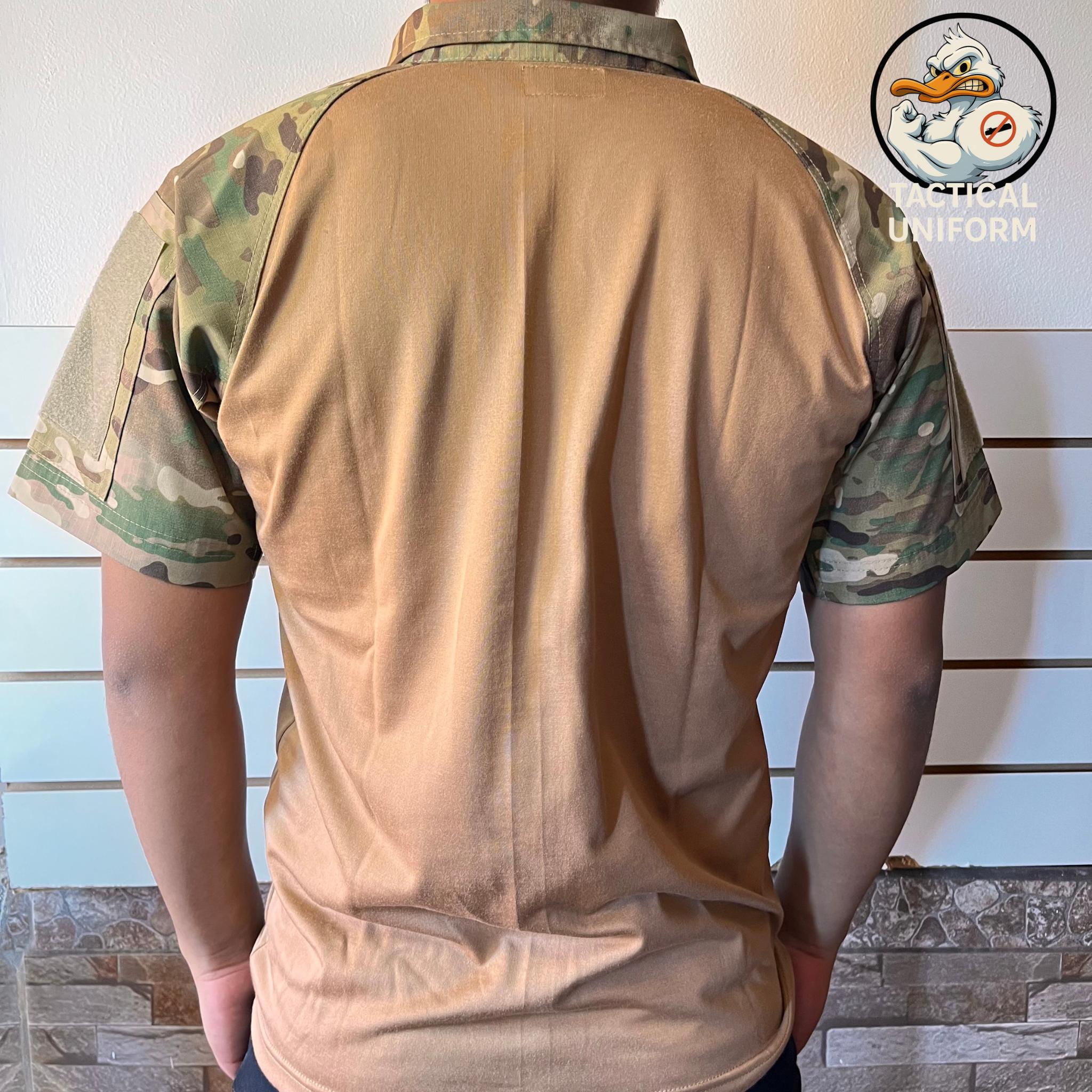 Remeras bajo chaleco mangas cortas 