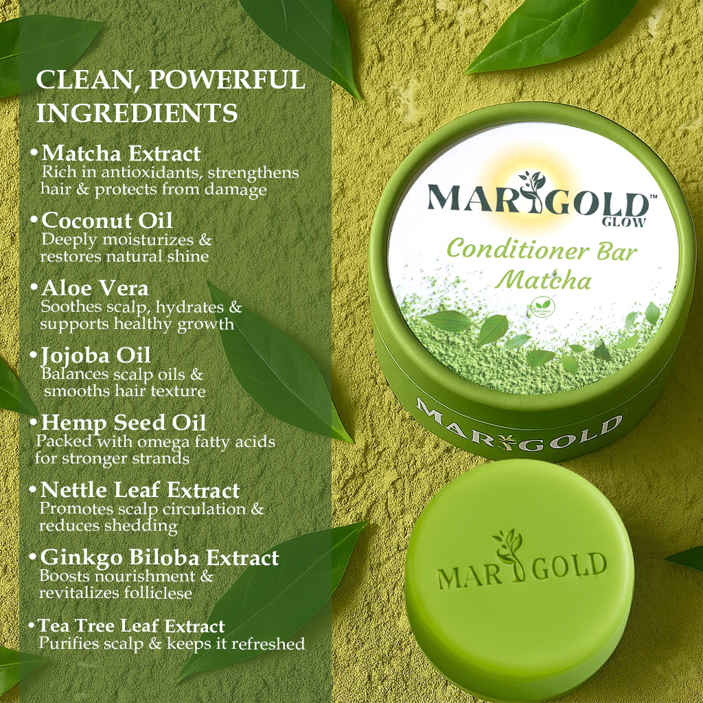 Matcha Conditioner Bar  (90 g / 3 oz)