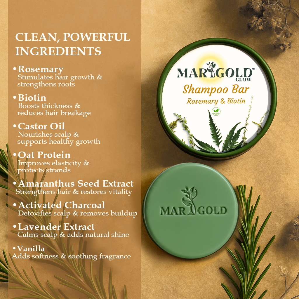 Rosemary & Biotin Shampoo Bar (90 g / 3 oz)