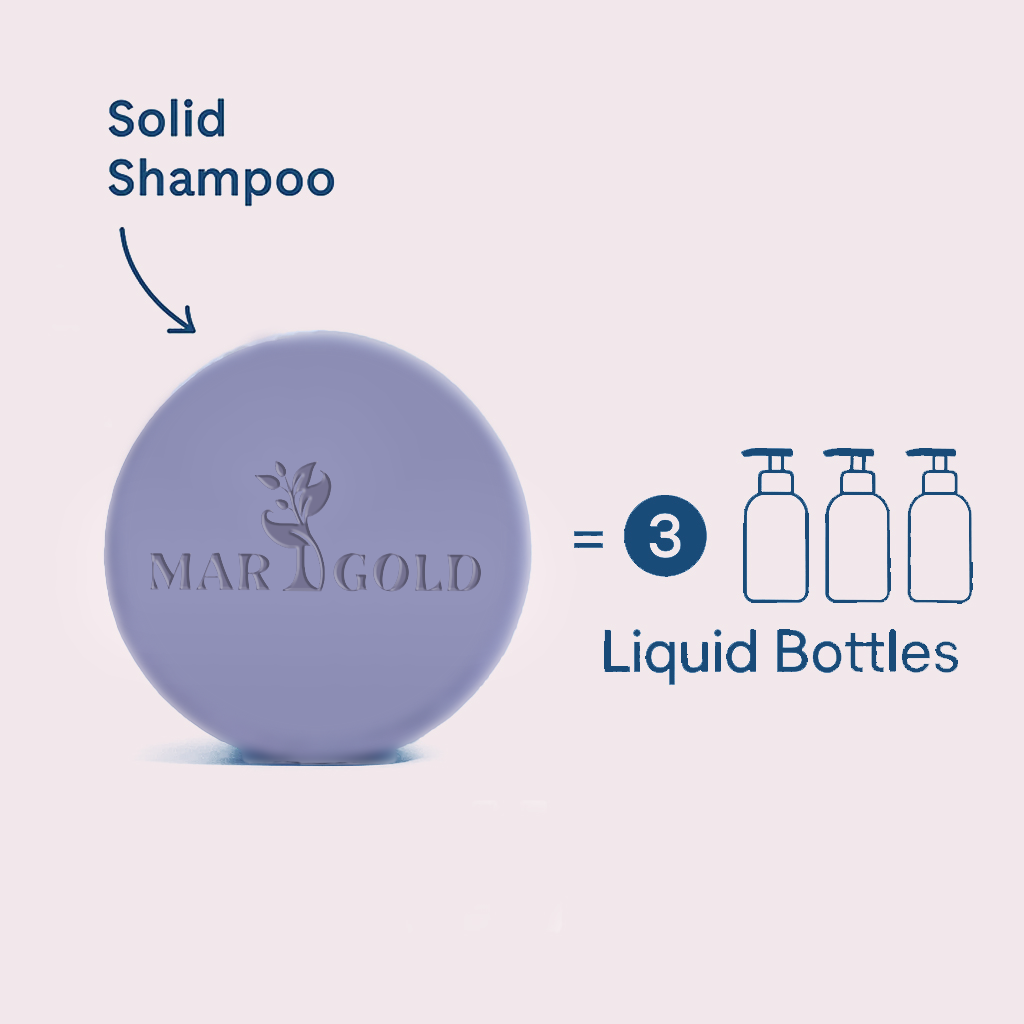 Honey & Lavender Shampoo Bar – With Cocoa Butter (90 g / 3 oz)