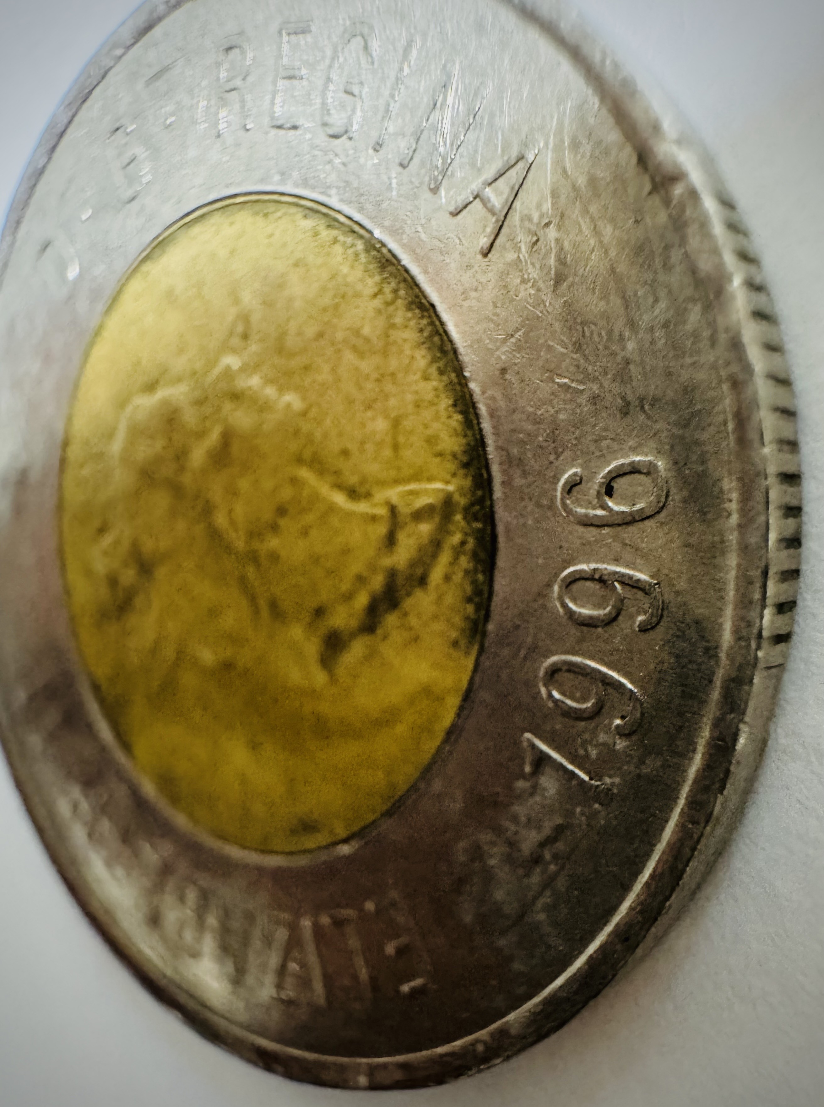 1996 Canadian Two Dollar Coin (Toonie)