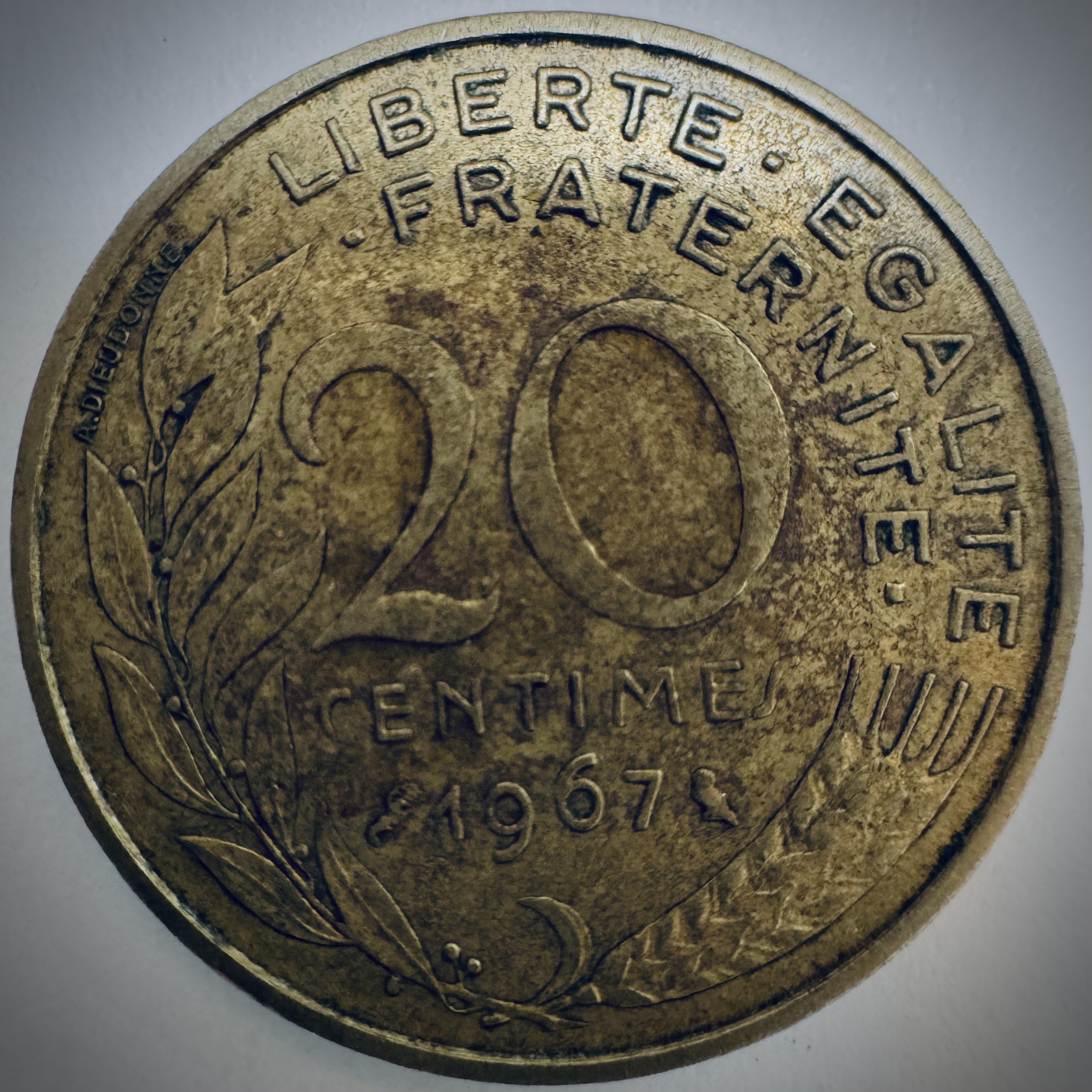 1967 French Republic Commemorative Coin
