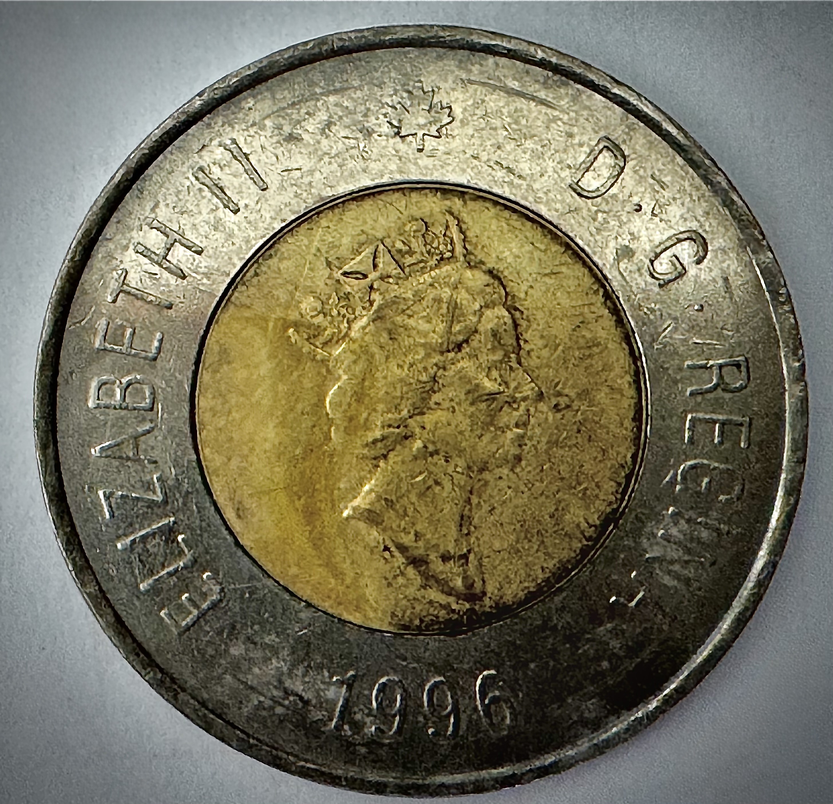 1996 Canadian Two Dollar Coin (Toonie)