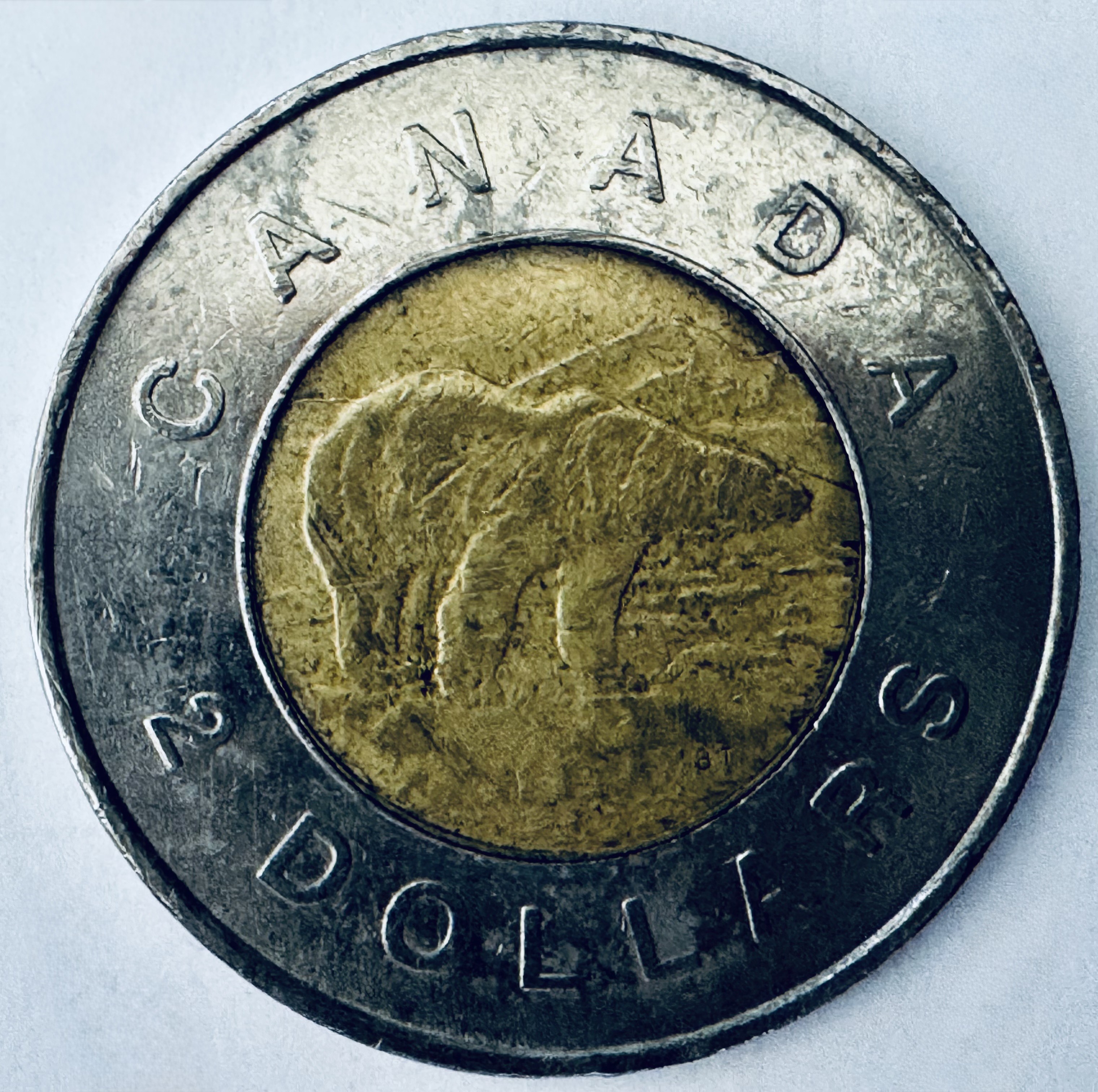 1996 Canadian Two Dollar Coin (Toonie)