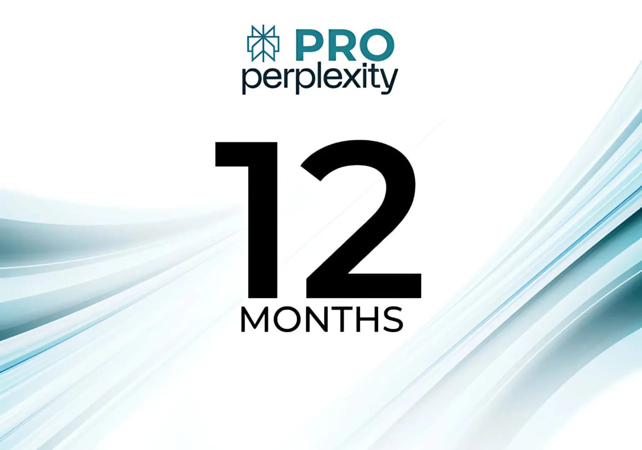 Perplexity Pro 12-Month Subscription