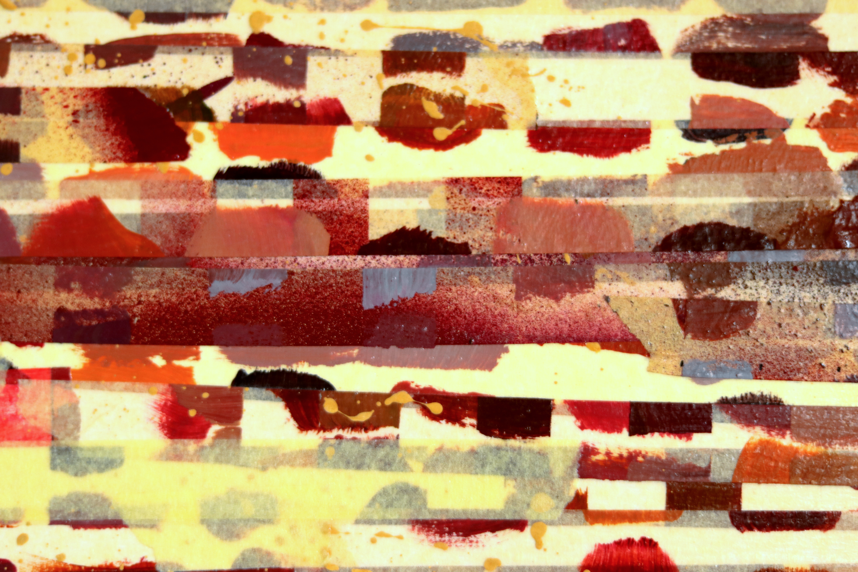 Abstrakcyjne dzieło sztuki "Elbląg Boogie Woogie"