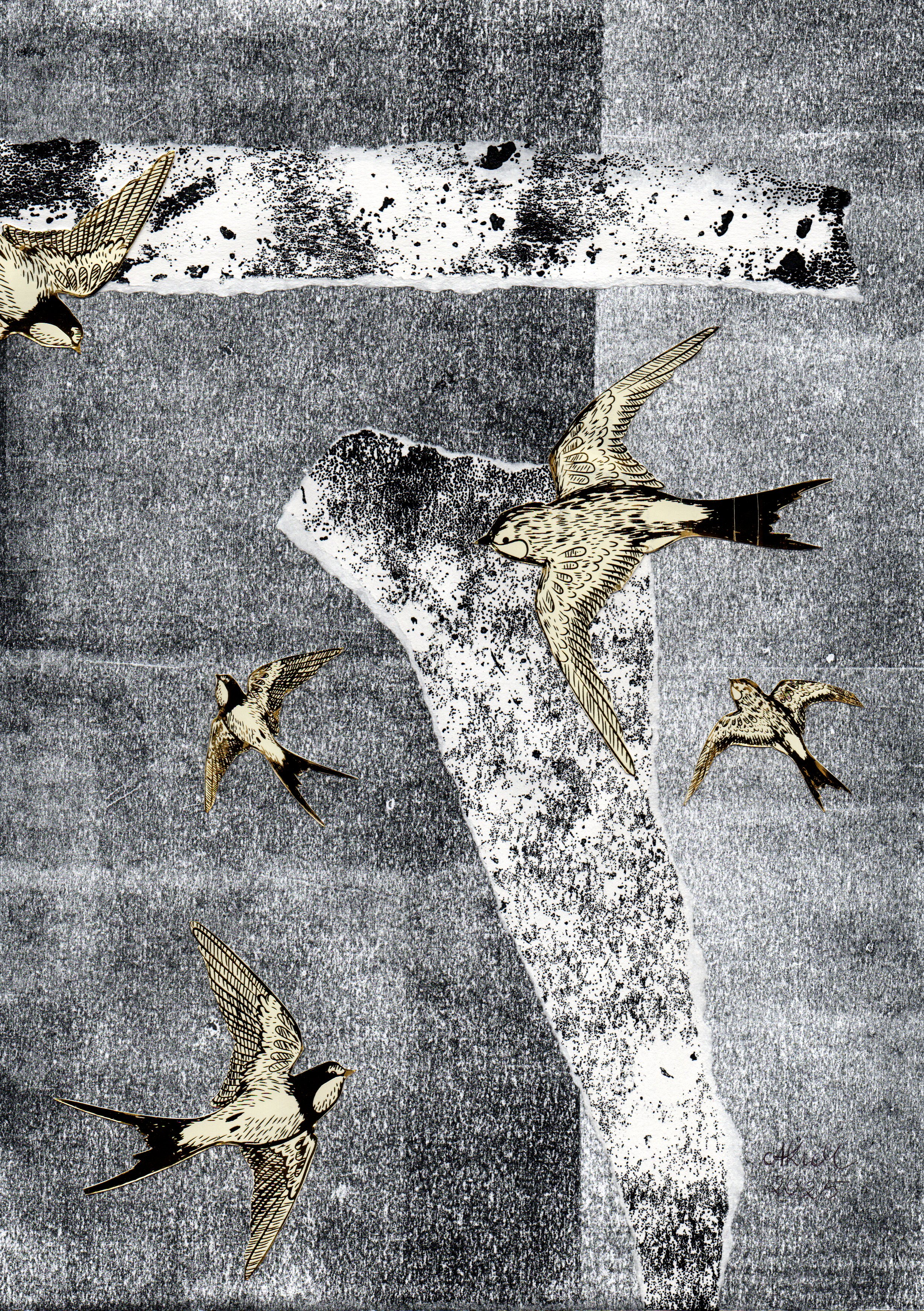 Nowoczesny obraz "Odlot"