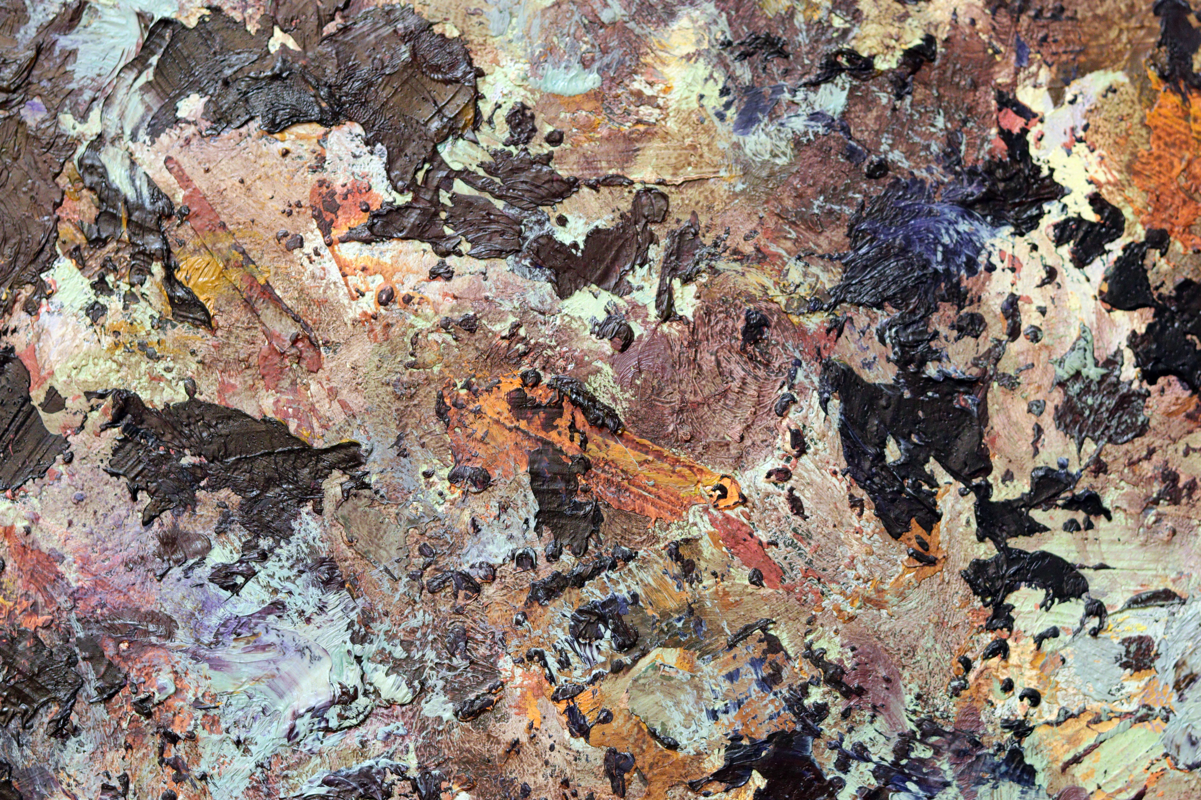 Ekspresyjny obraz olejny