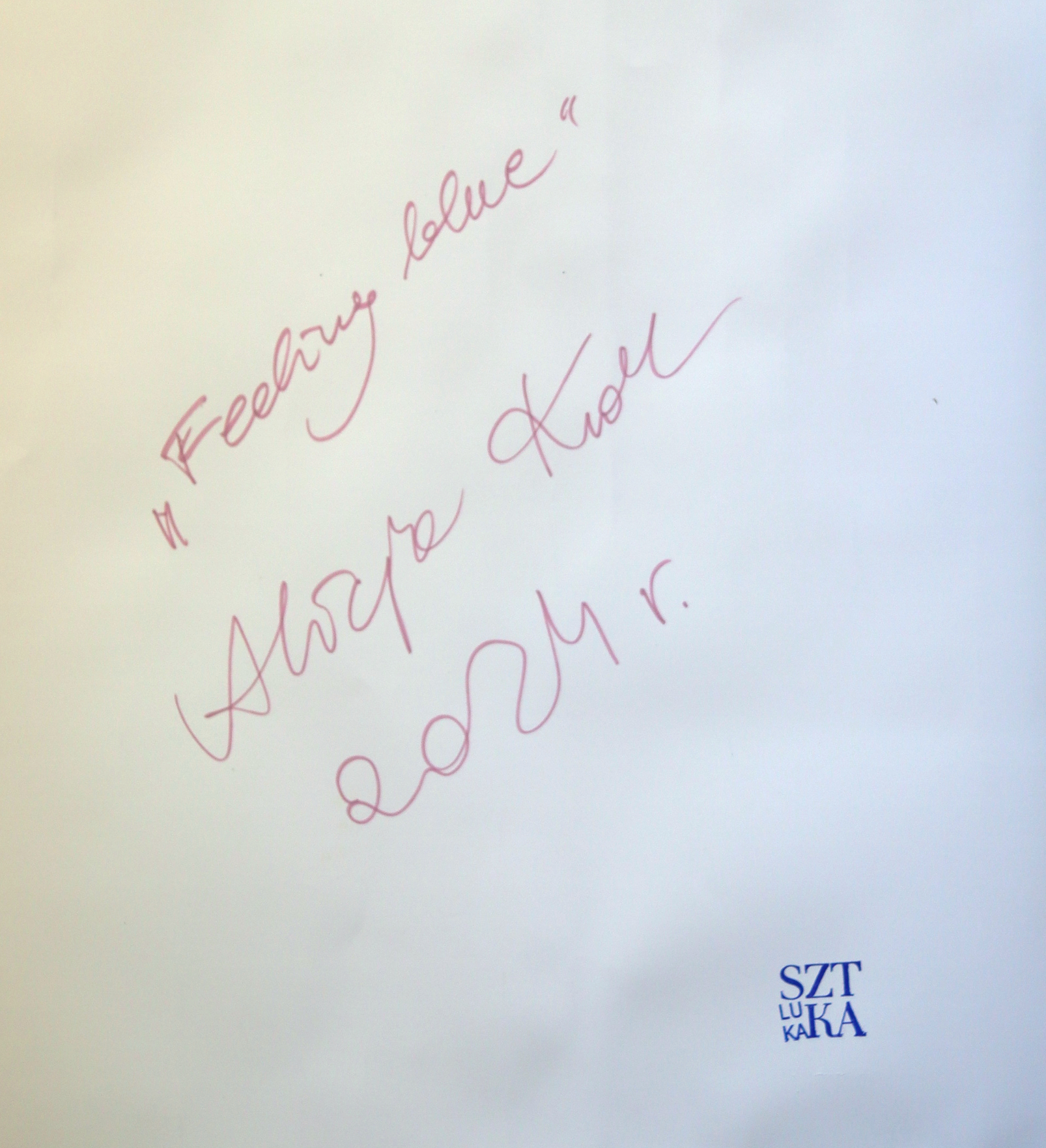 Obraz abstrakcyjny w odcieniach niebieskiego "Feeling Blue"