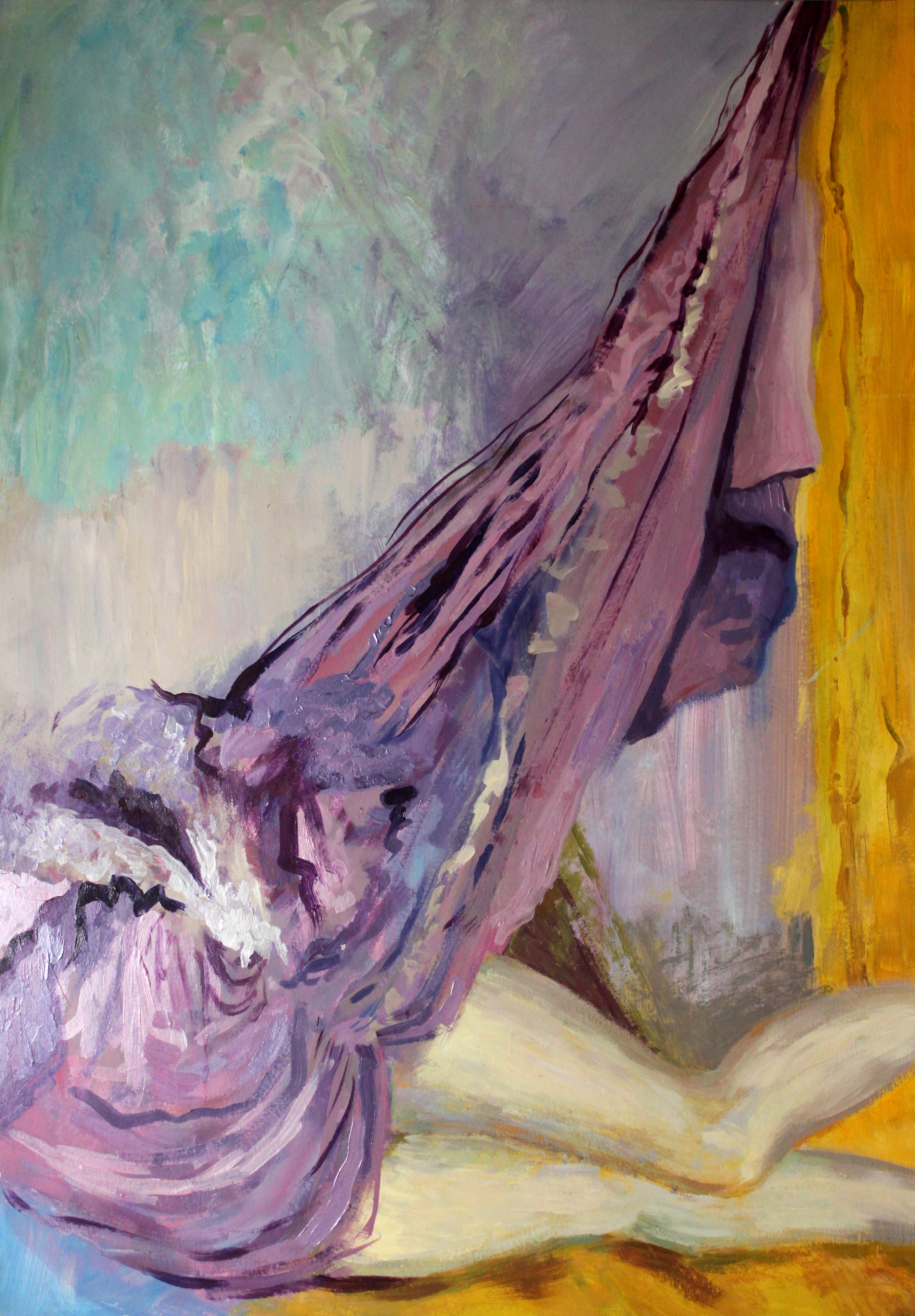 Obraz olejny "Złośnica"