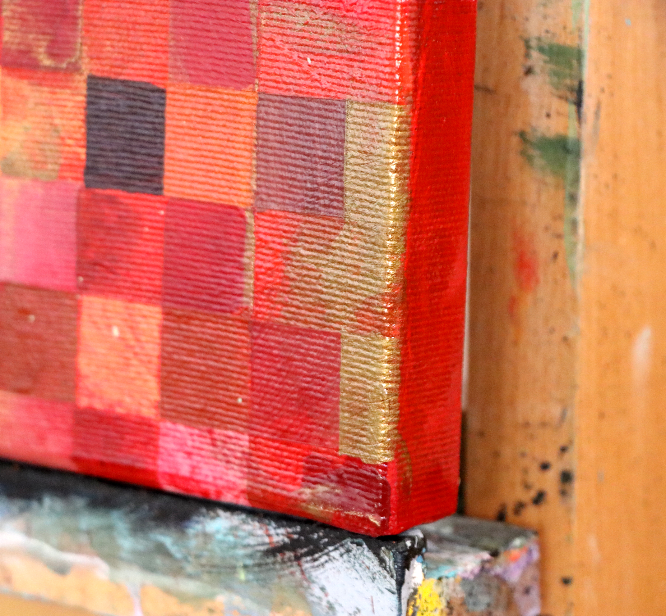 Abstrakcyjny obraz mozaikowy "Margarita"