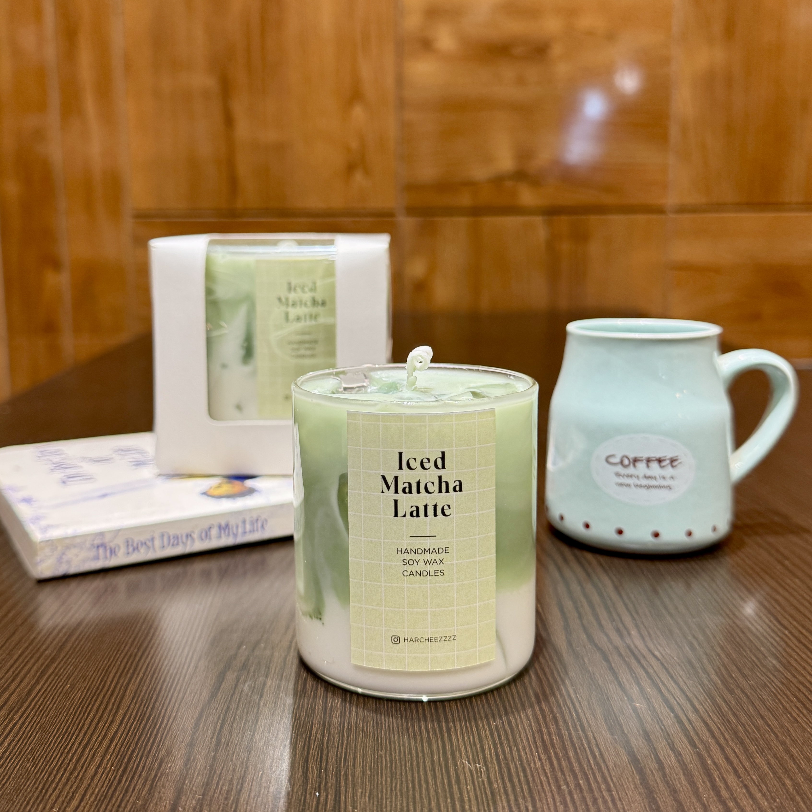 Iced Matcha Latte Scented Candle