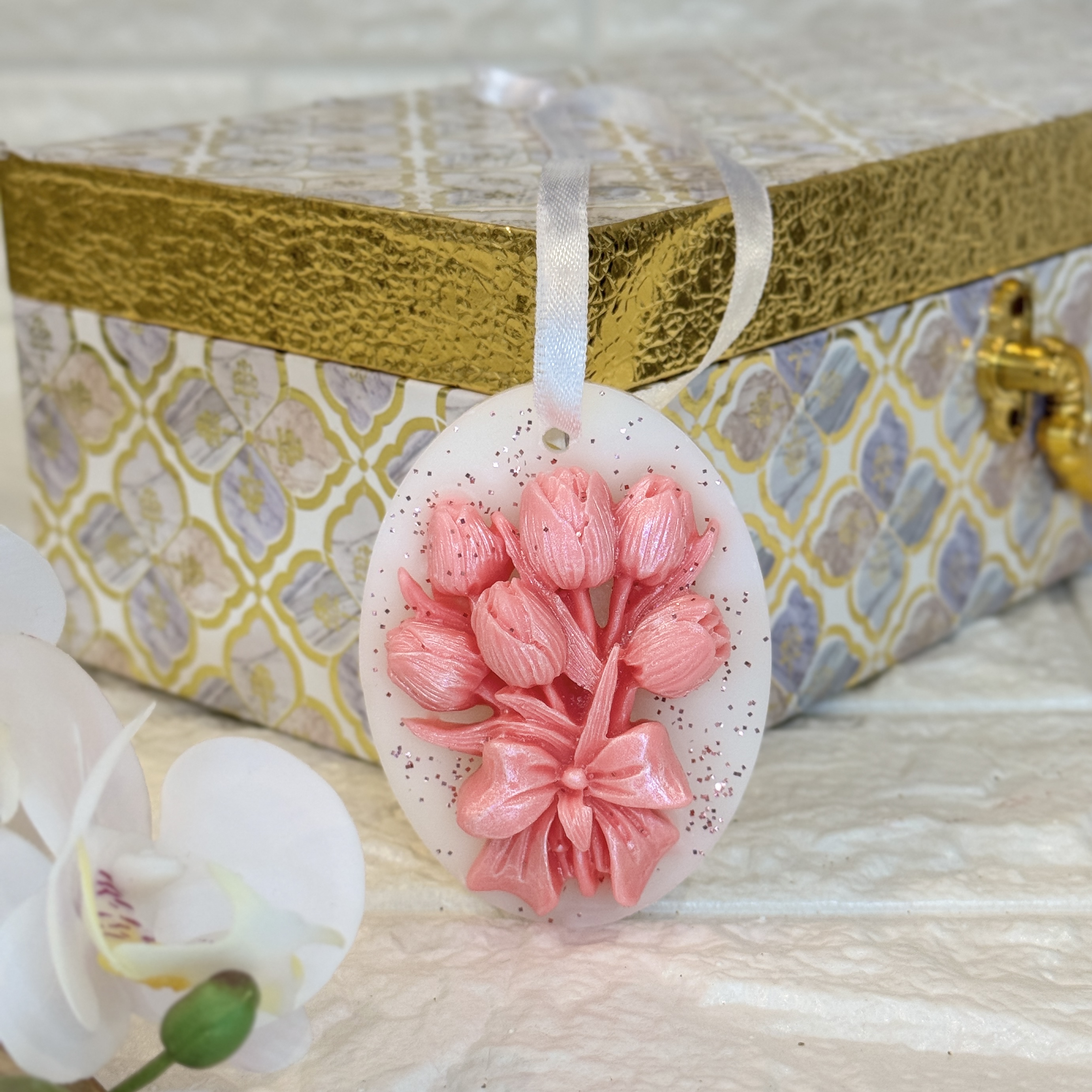 Tulip Scented Wax Sachet