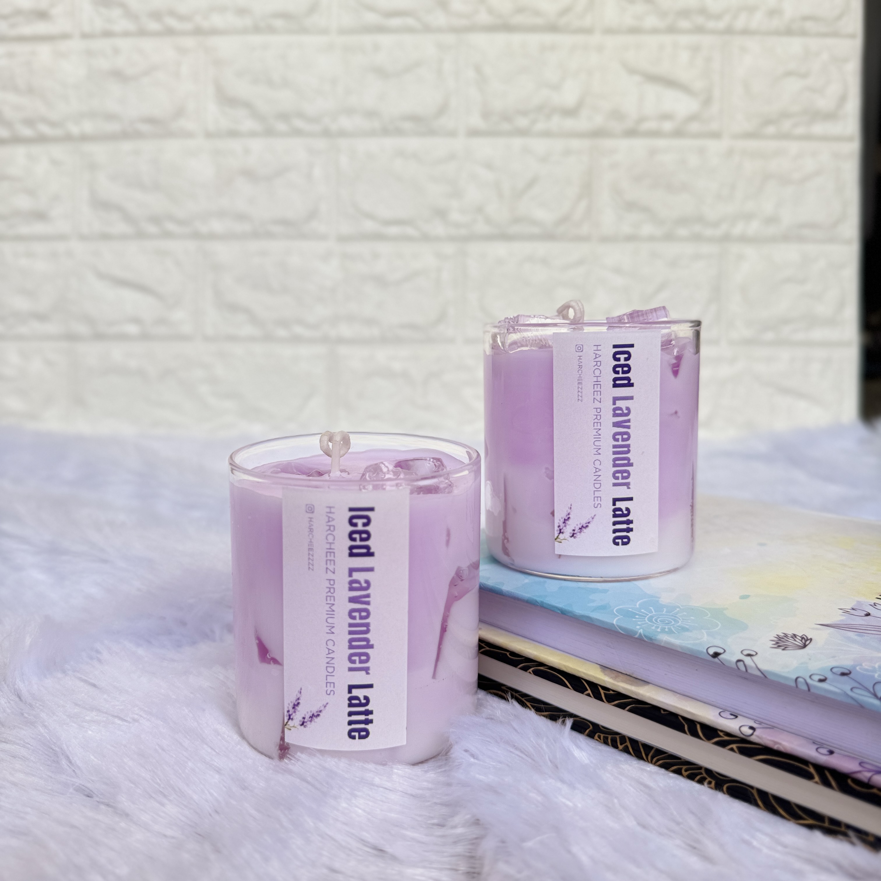 Iced Lavender Latte Candle