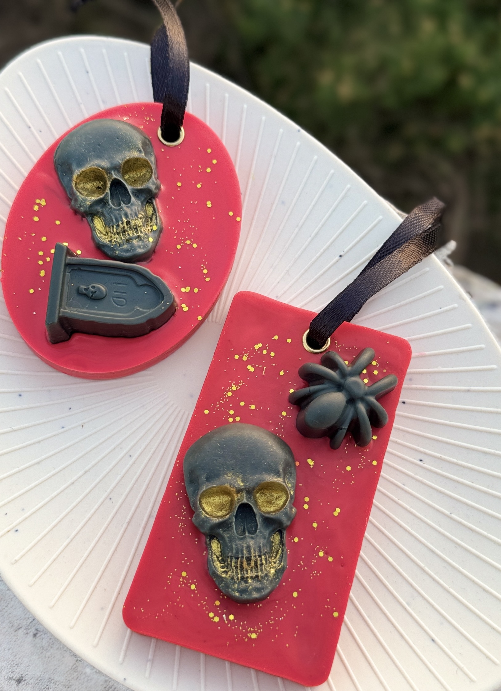 Skull Scented Wax Sachet