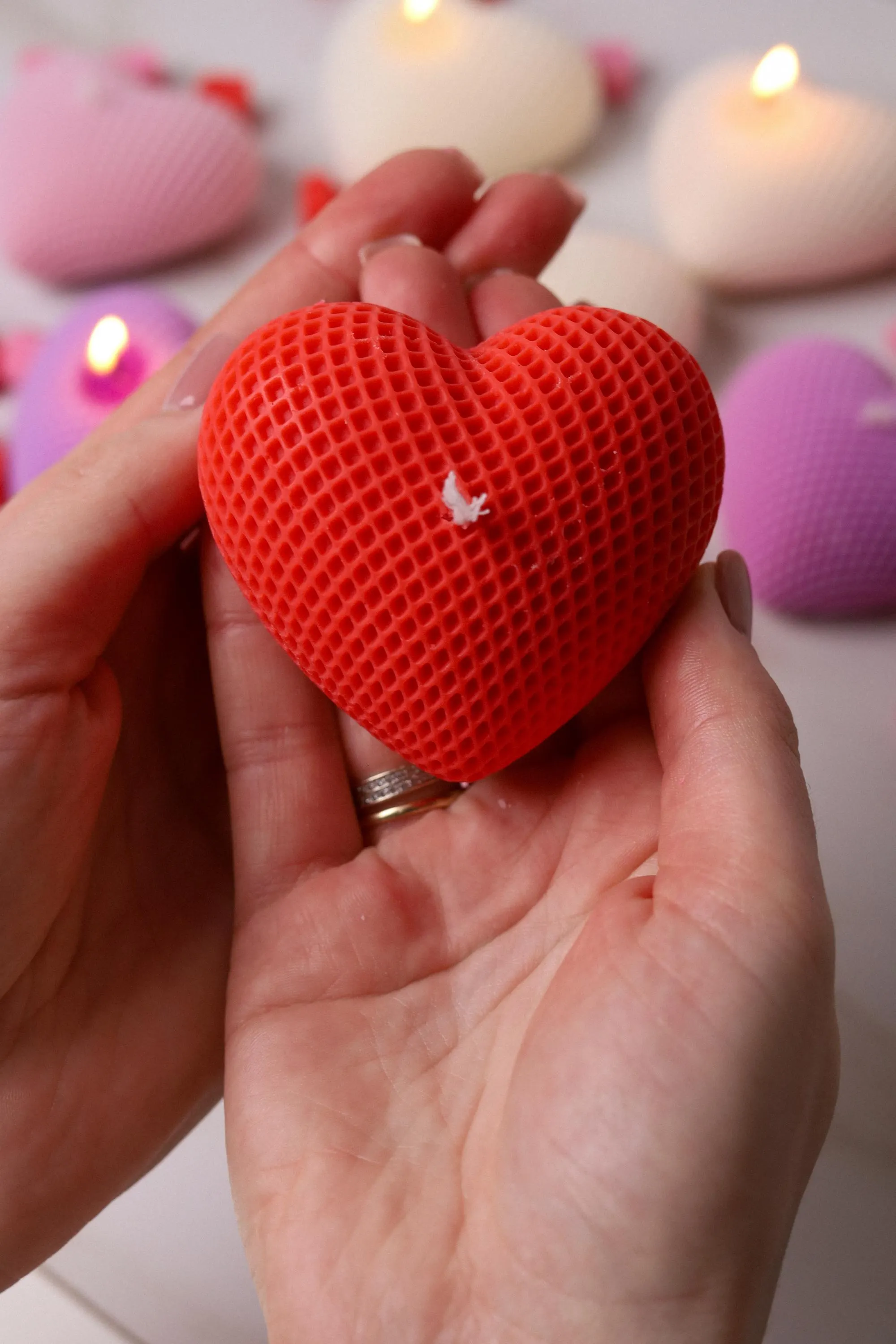Heart Shaped  Candles