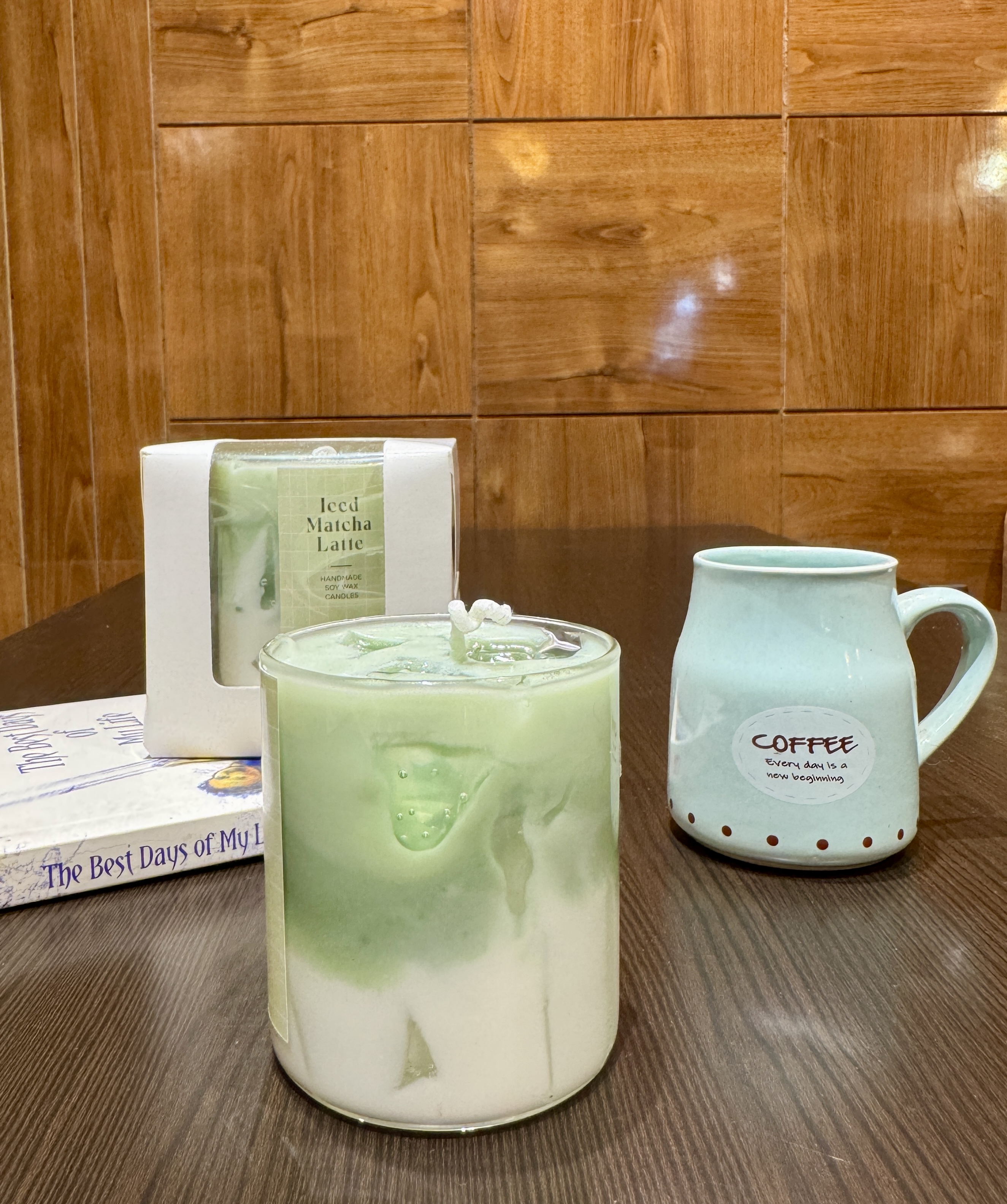 Iced Matcha Latte Scented Candle