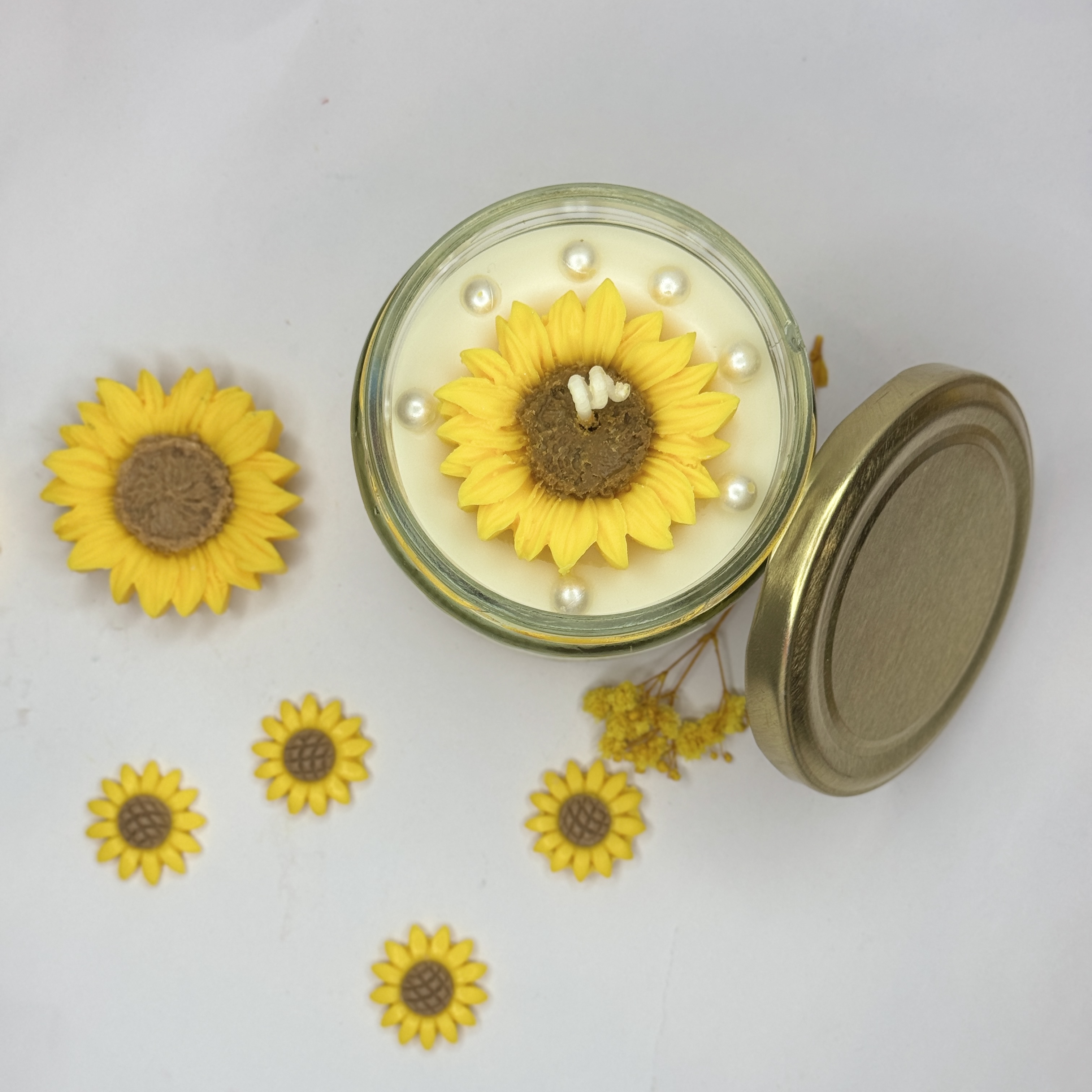 Sunflower Dual Jar Candle