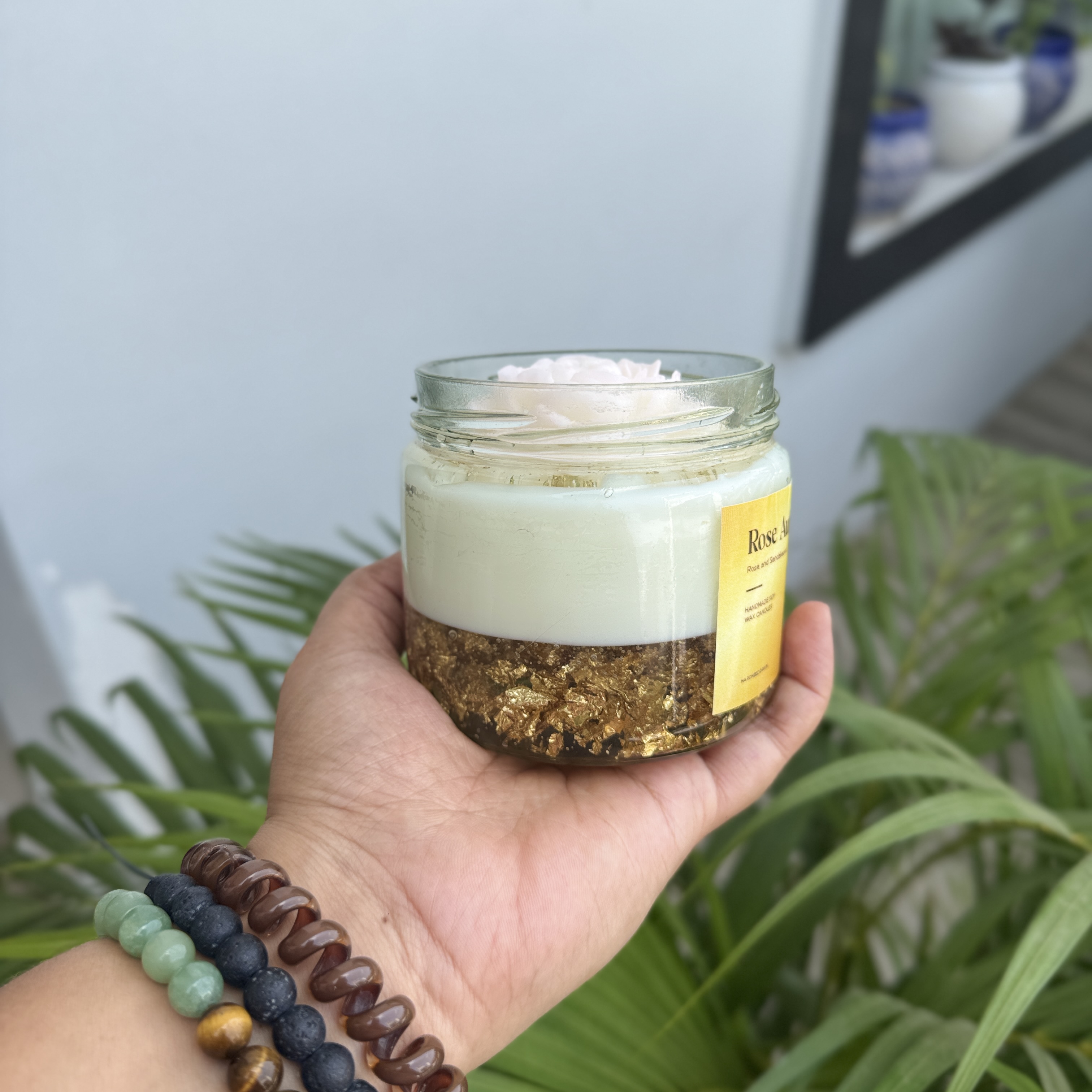 Rose Aurum Scented Candle