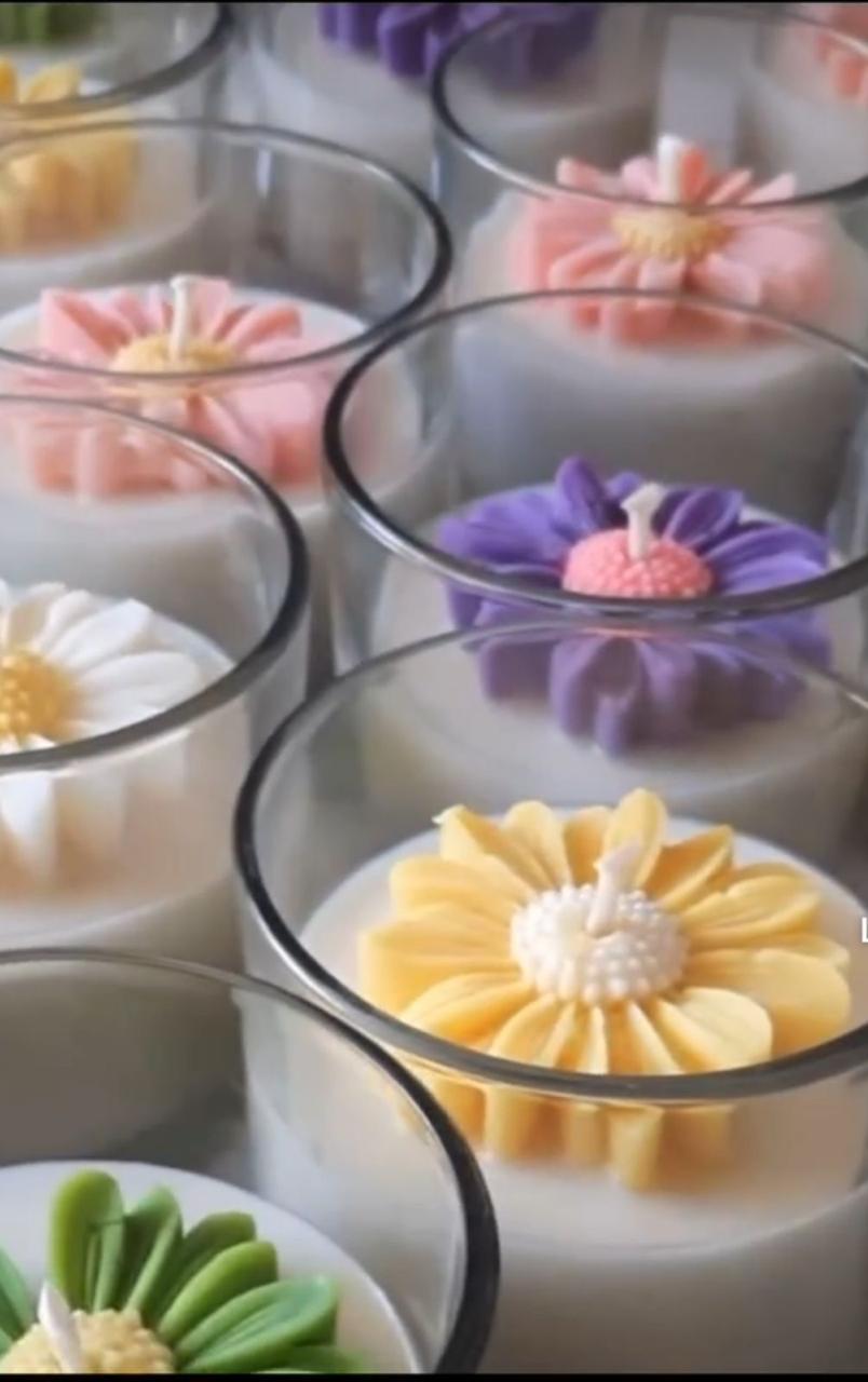Fresh Bloom Scented Jar Candle