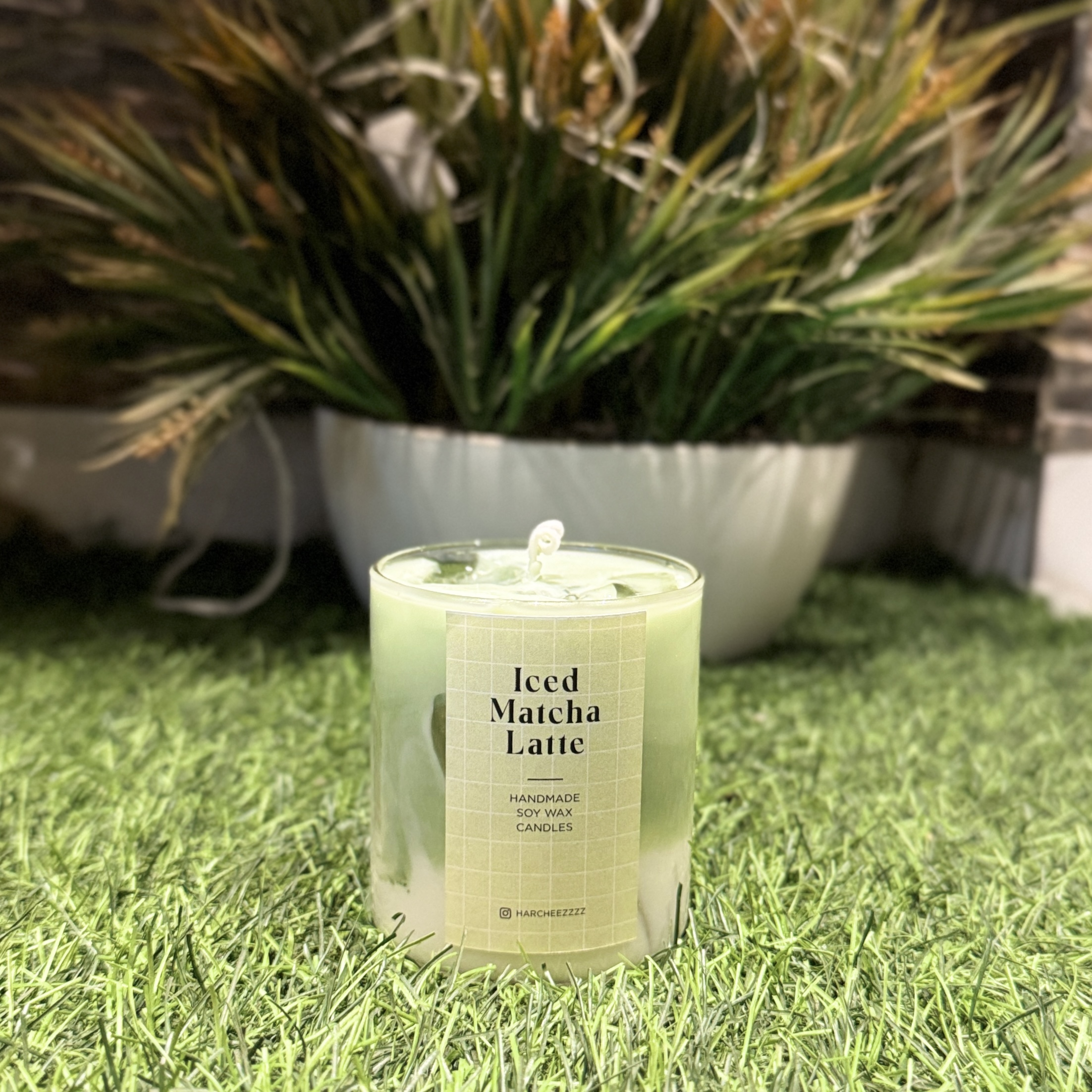 Iced Matcha Latte Scented Candle